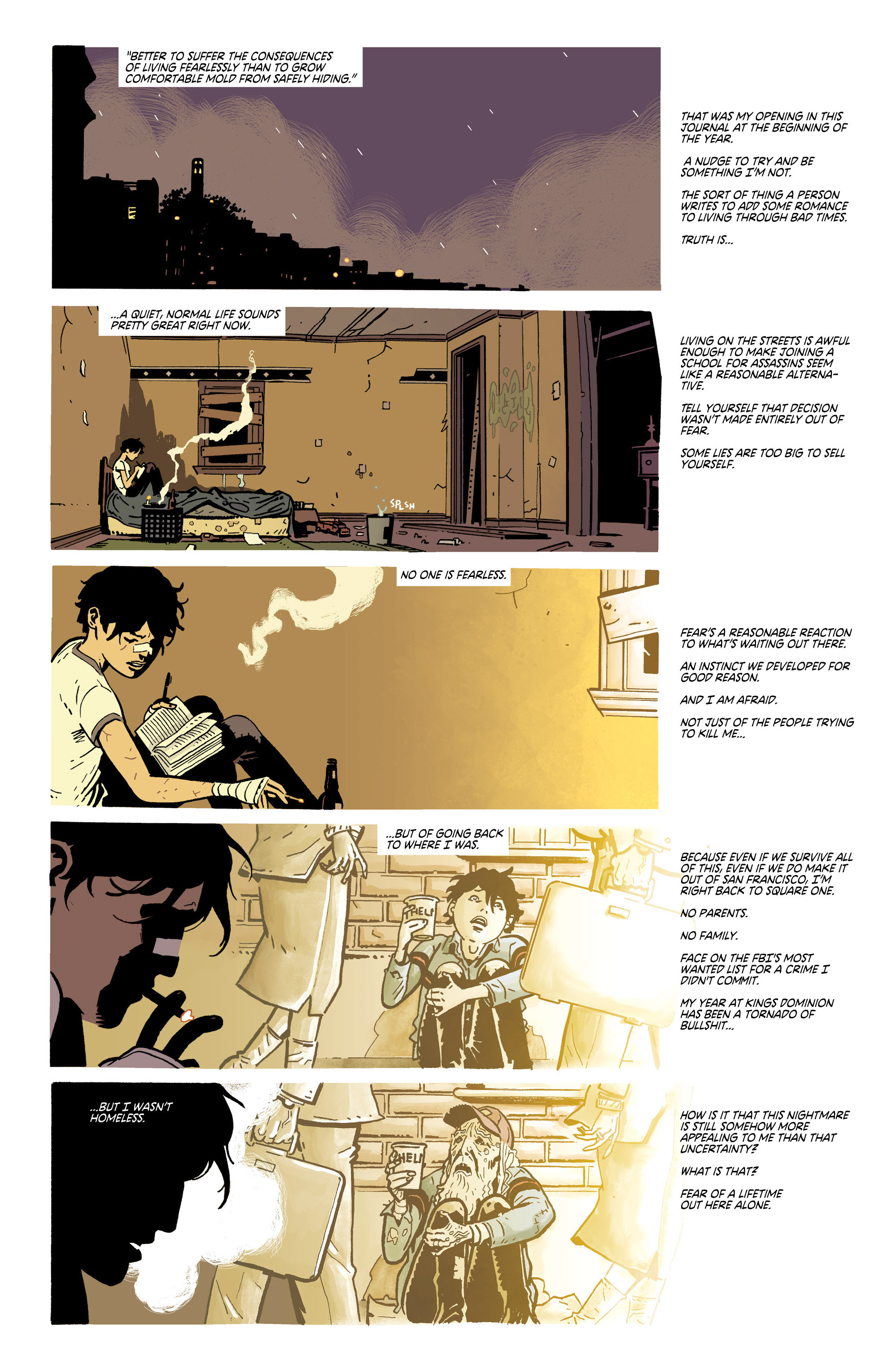 Read online Deadly Class comic -  Issue #20 - 3