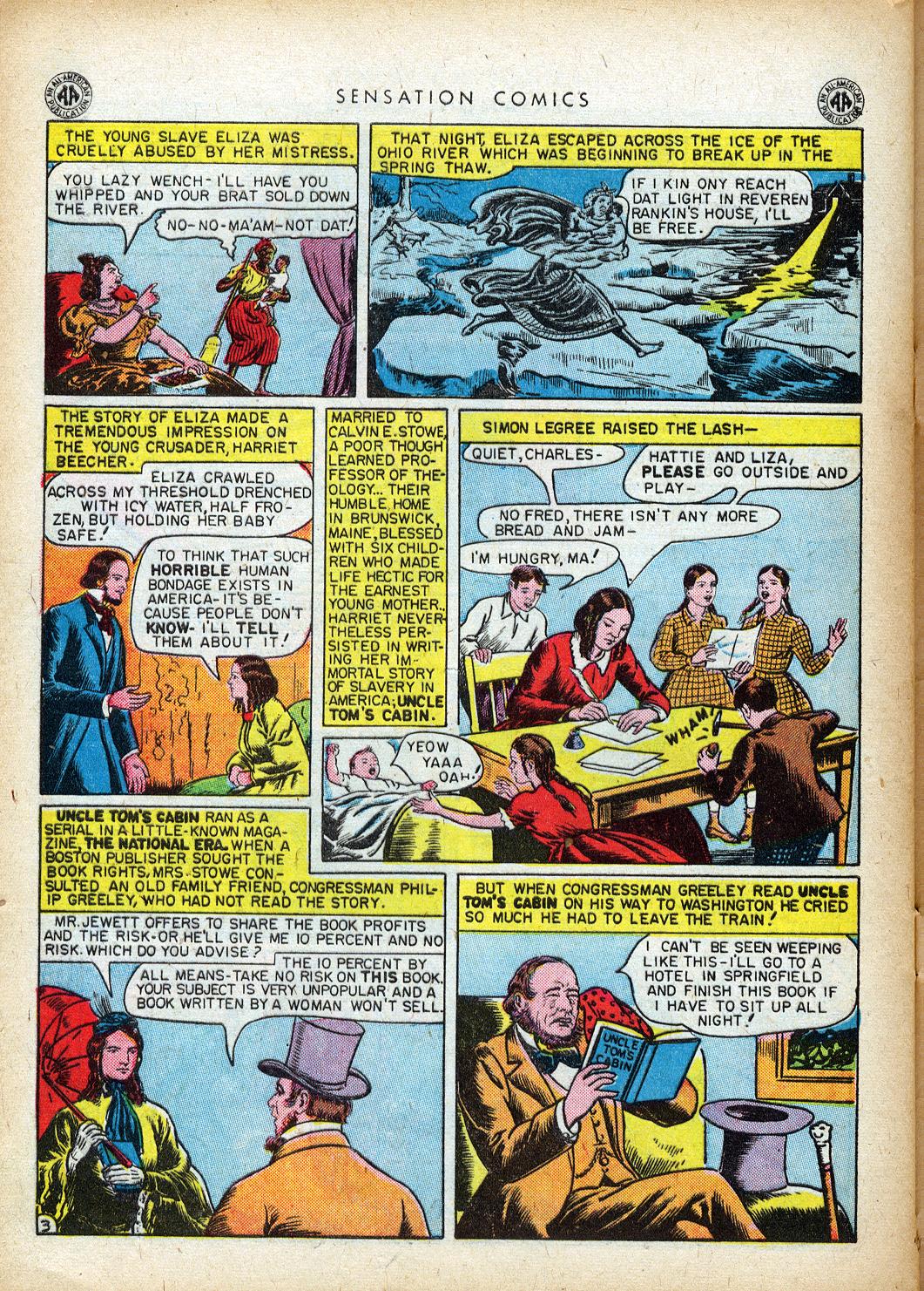 Read online Sensation (Mystery) Comics comic -  Issue #40 - 40