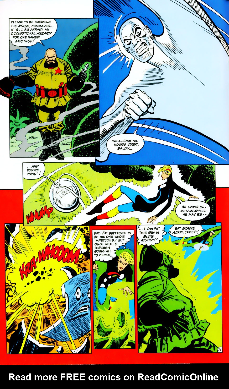 Read online The Outsiders (1985) comic -  Issue #10 - 16