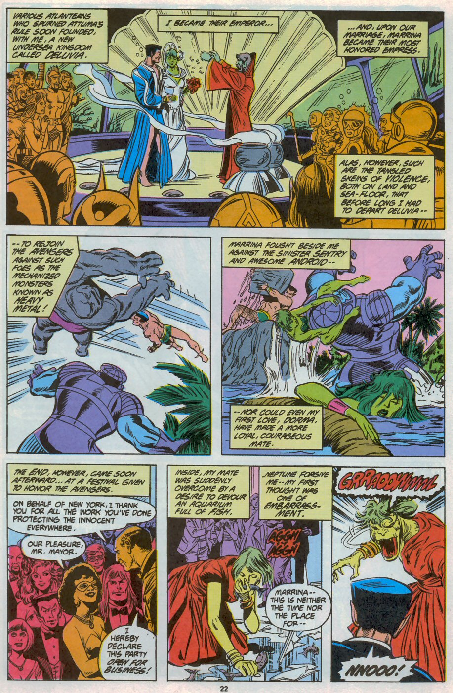 Read online Saga of the Sub-Mariner comic -  Issue #12 - 18