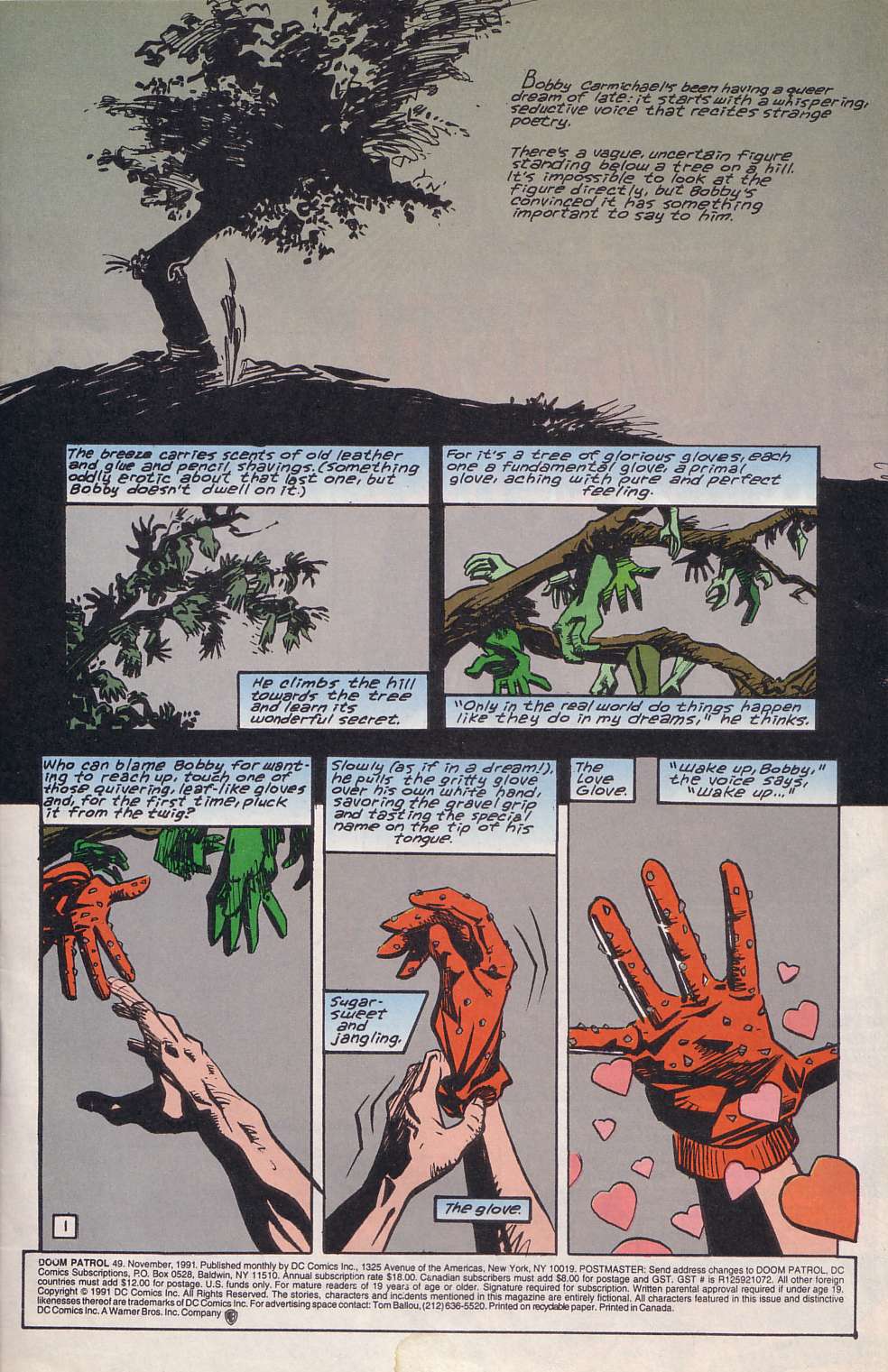 Read online Doom Patrol (1987) comic -  Issue #49 - 2