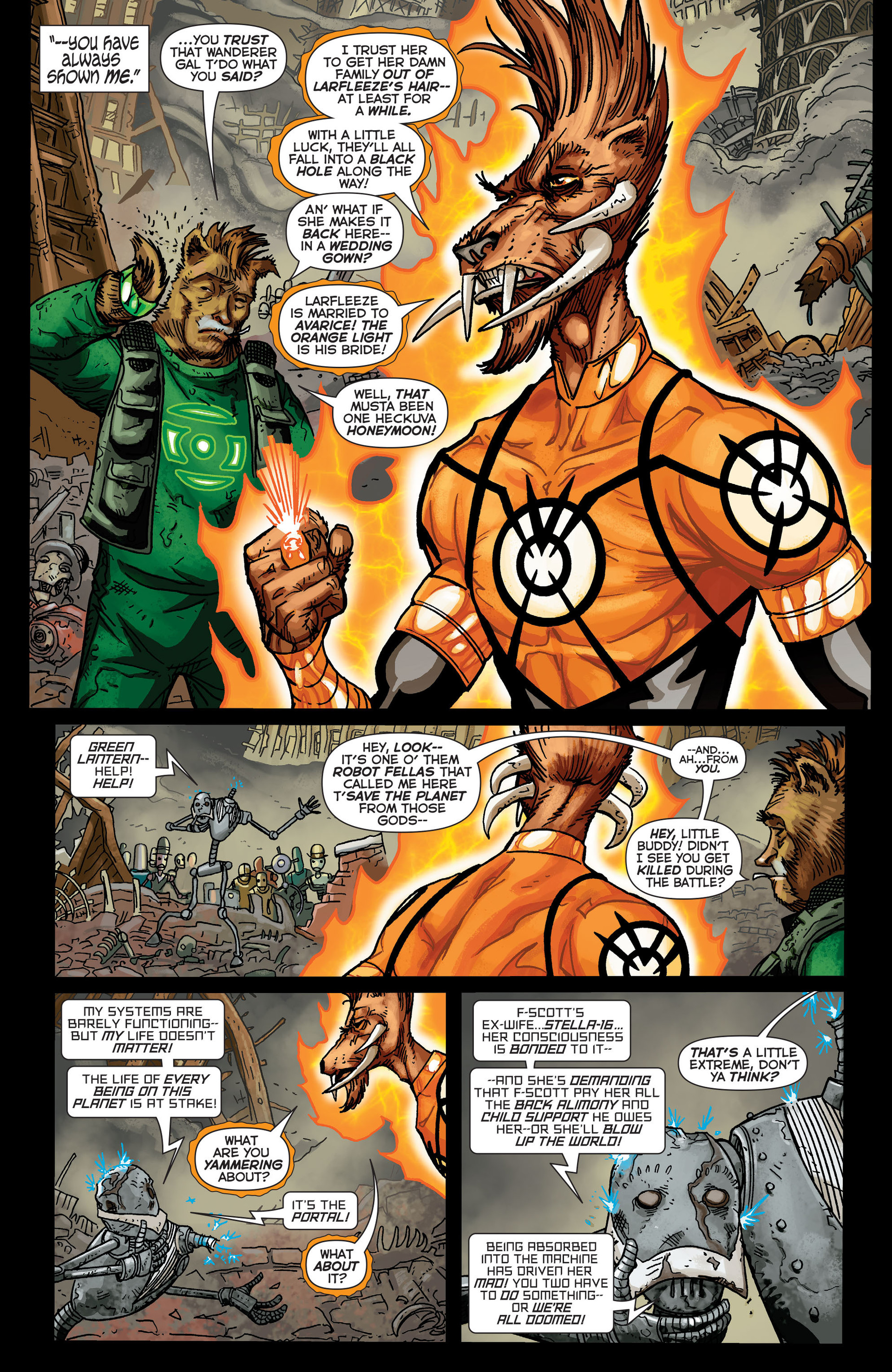 Read online Larfleeze comic -  Issue #12 - 11
