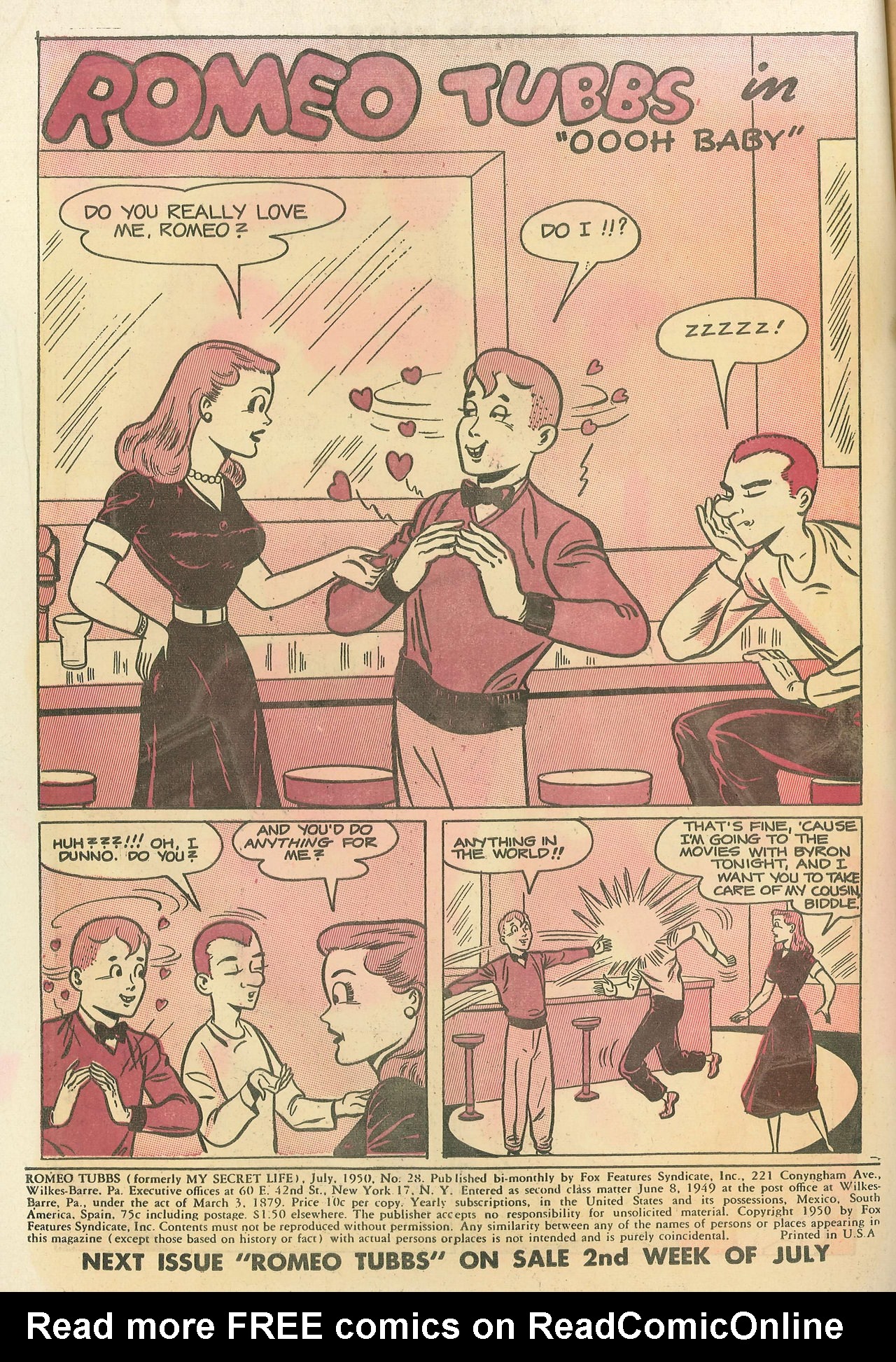 Read online Romeo Tubbs comic -  Issue #28 - 2