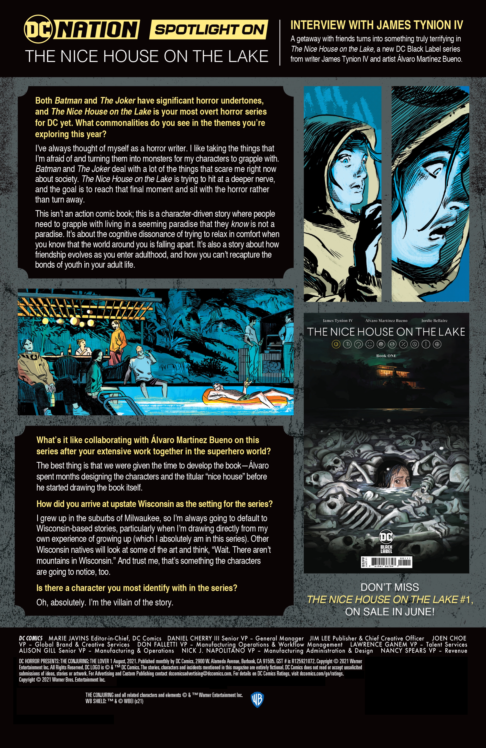 Read online DC Horror Presents: The Conjuring: The Lover comic -  Issue #1 - 31