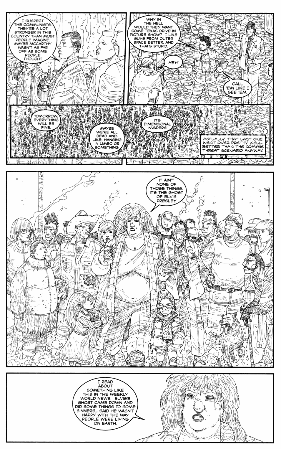 Read online Joe R. Lansdale's The Drive-In comic -  Issue #2 - 5