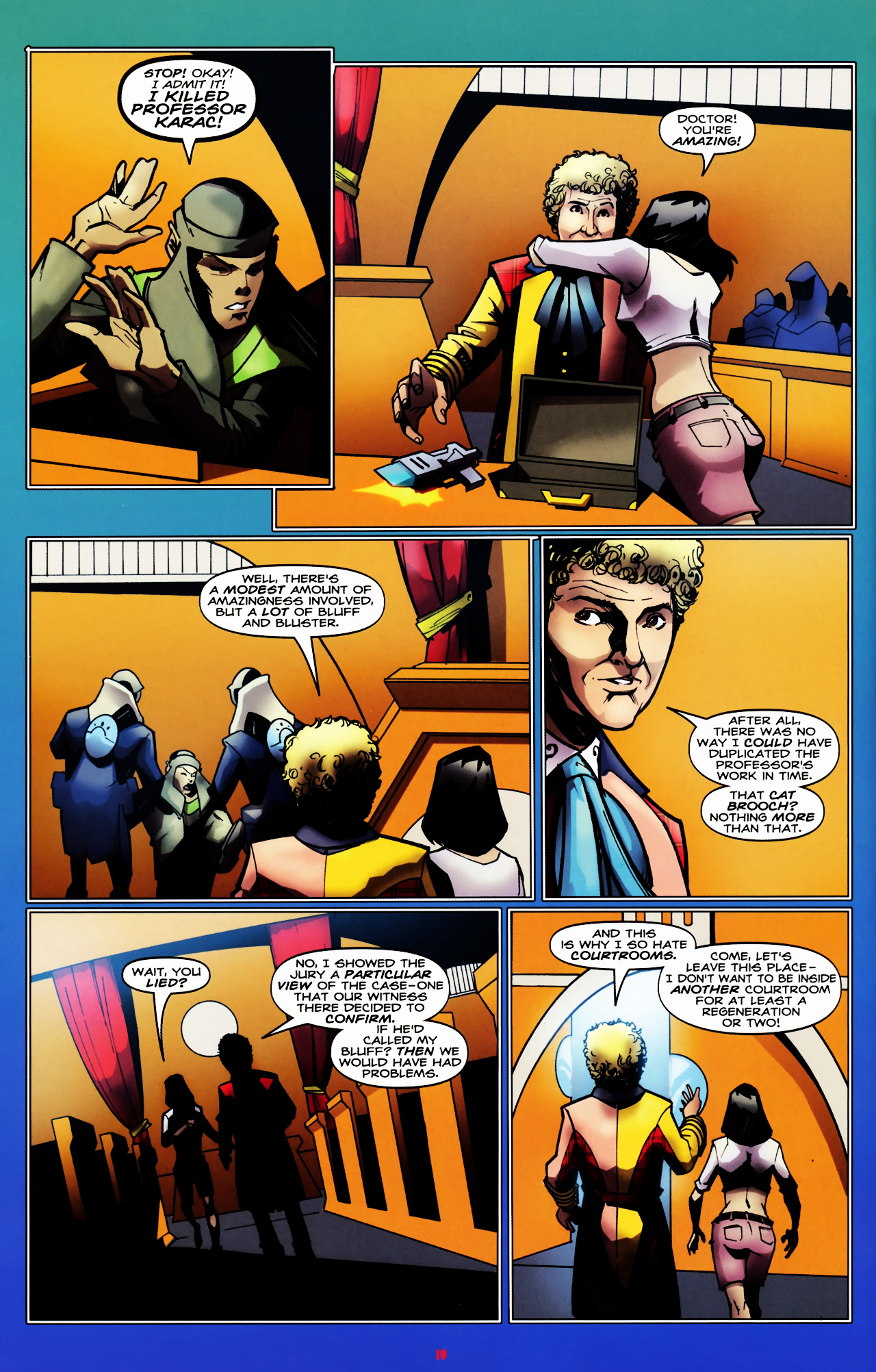 Read online Doctor Who: The Forgotten comic -  Issue #4 - 12