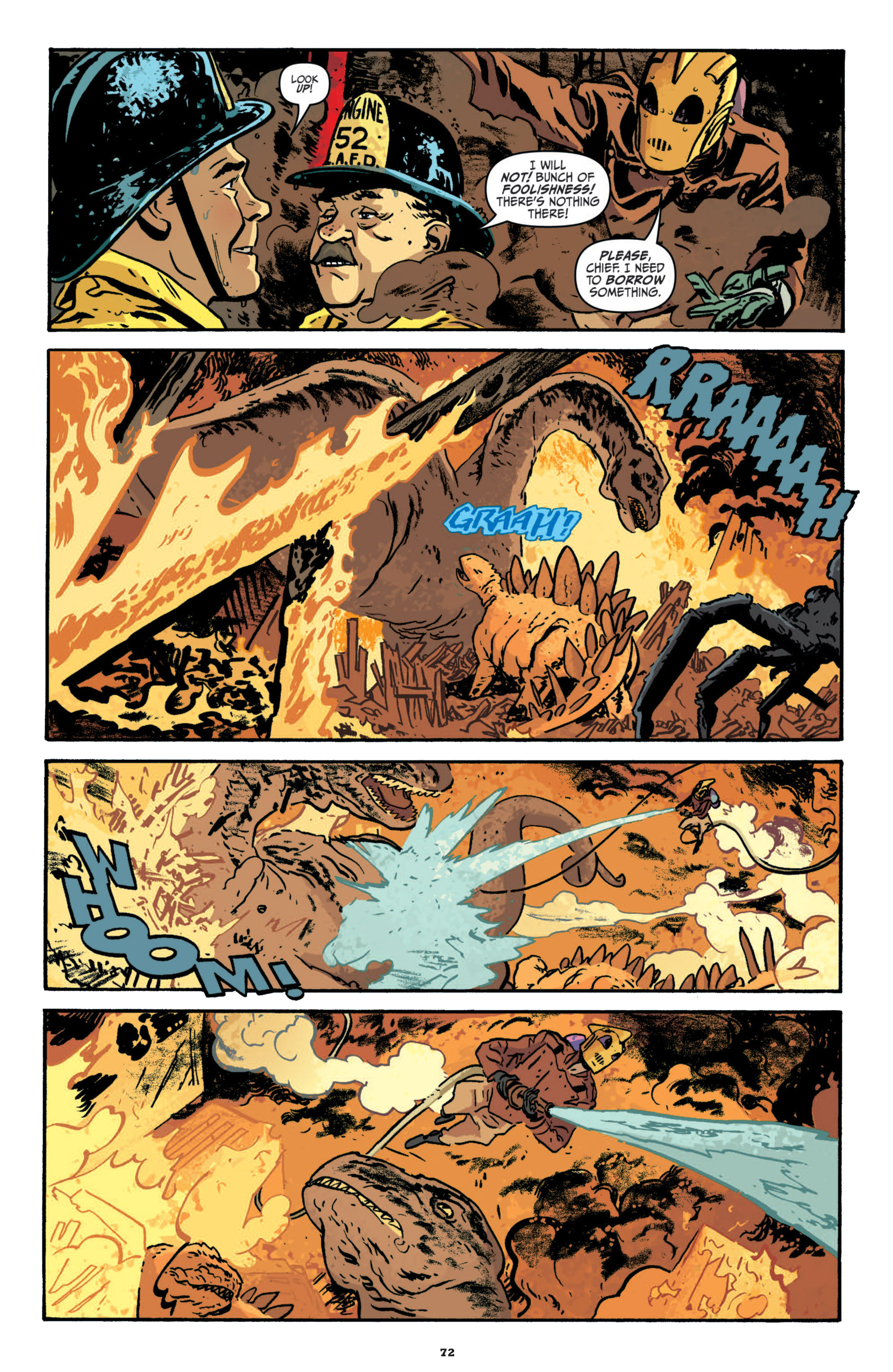Read online The Rocketeer: Cargo of Doom comic -  Issue # TPB - 69