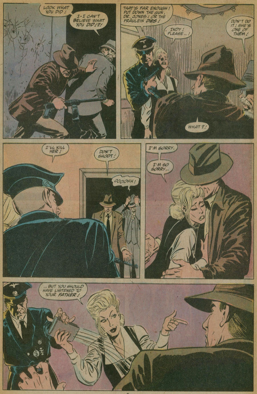 Read online Indiana Jones and the Last Crusade comic -  Issue #3 - 4