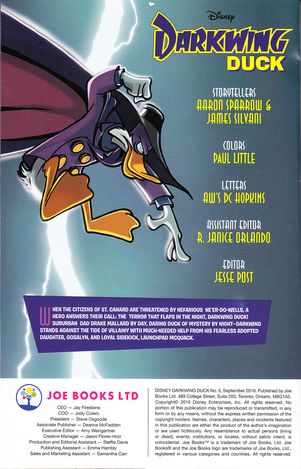 Read online Disney Darkwing Duck comic -  Issue #5 - 1
