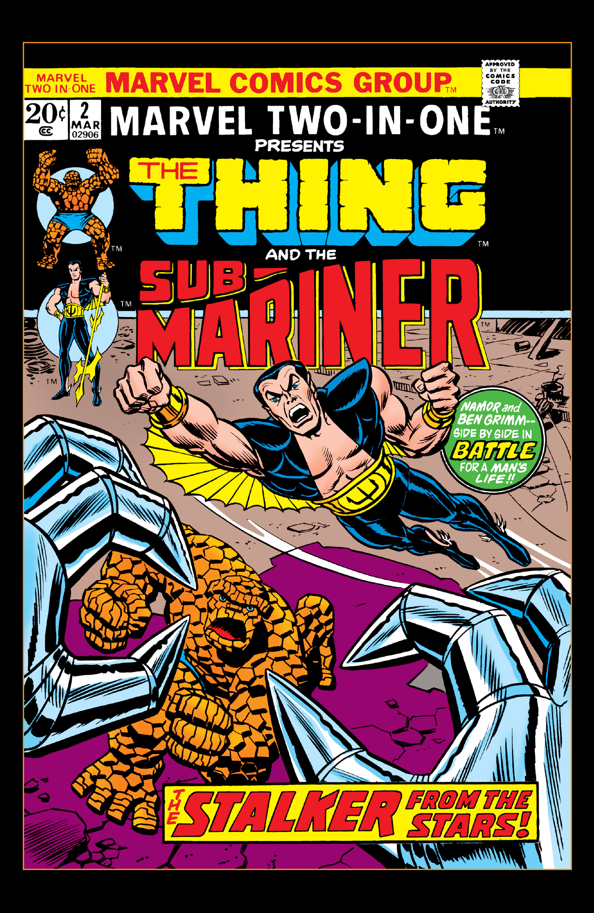 Read online Marvel Two-In-One Epic Collection: Cry Monster comic -  Issue # TPB (Part 1) - 65