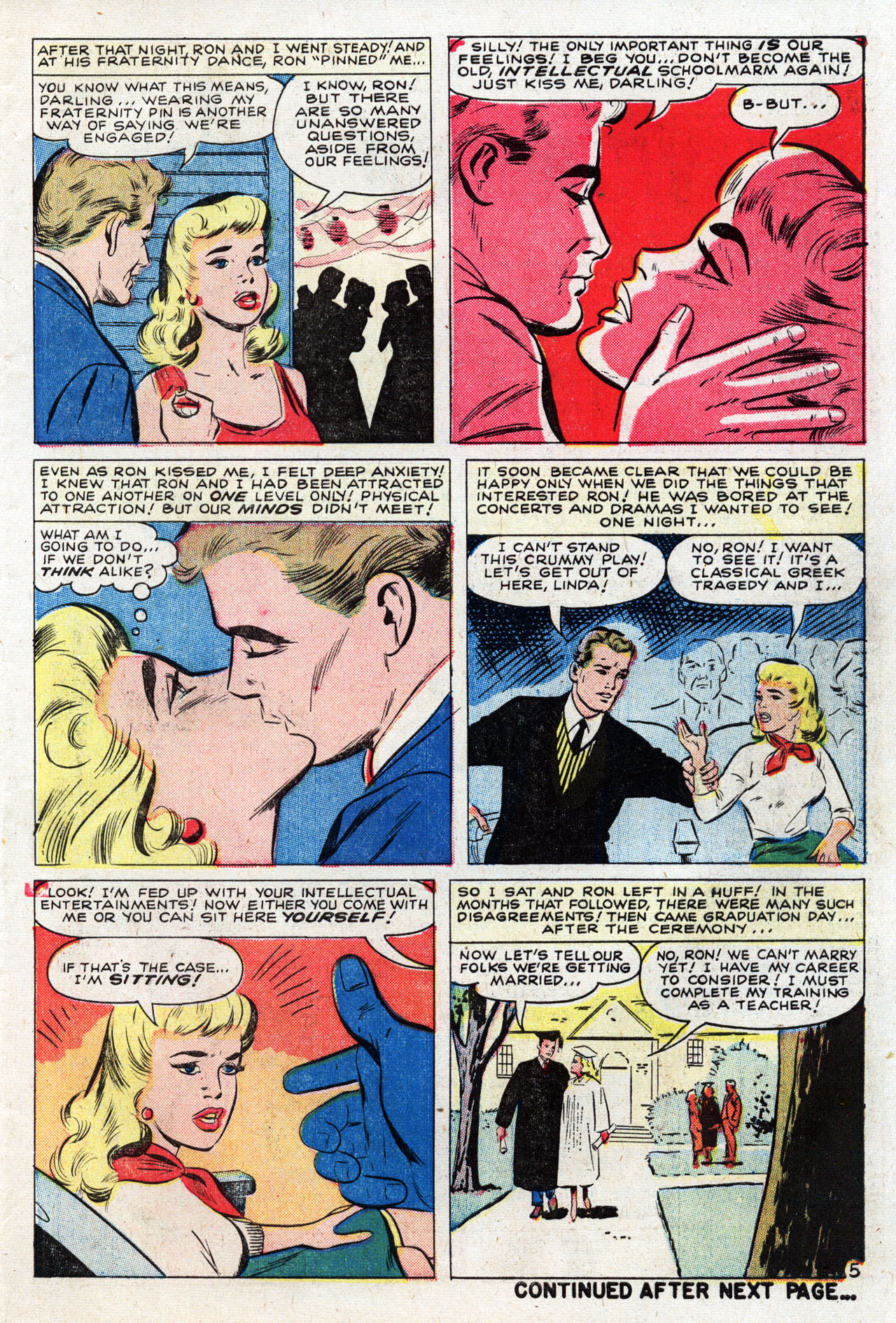 Read online Love Romances comic -  Issue #94 - 7