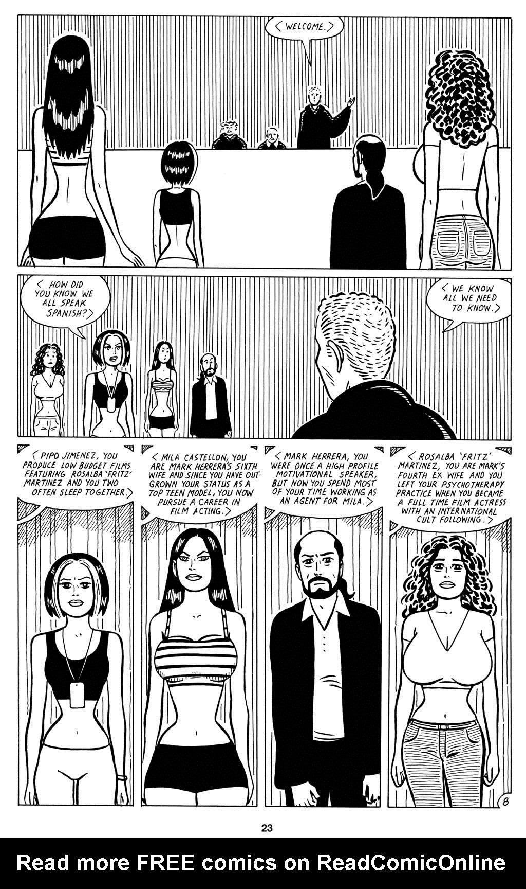 Read online Love and Rockets (2001) comic -  Issue #15 - 25