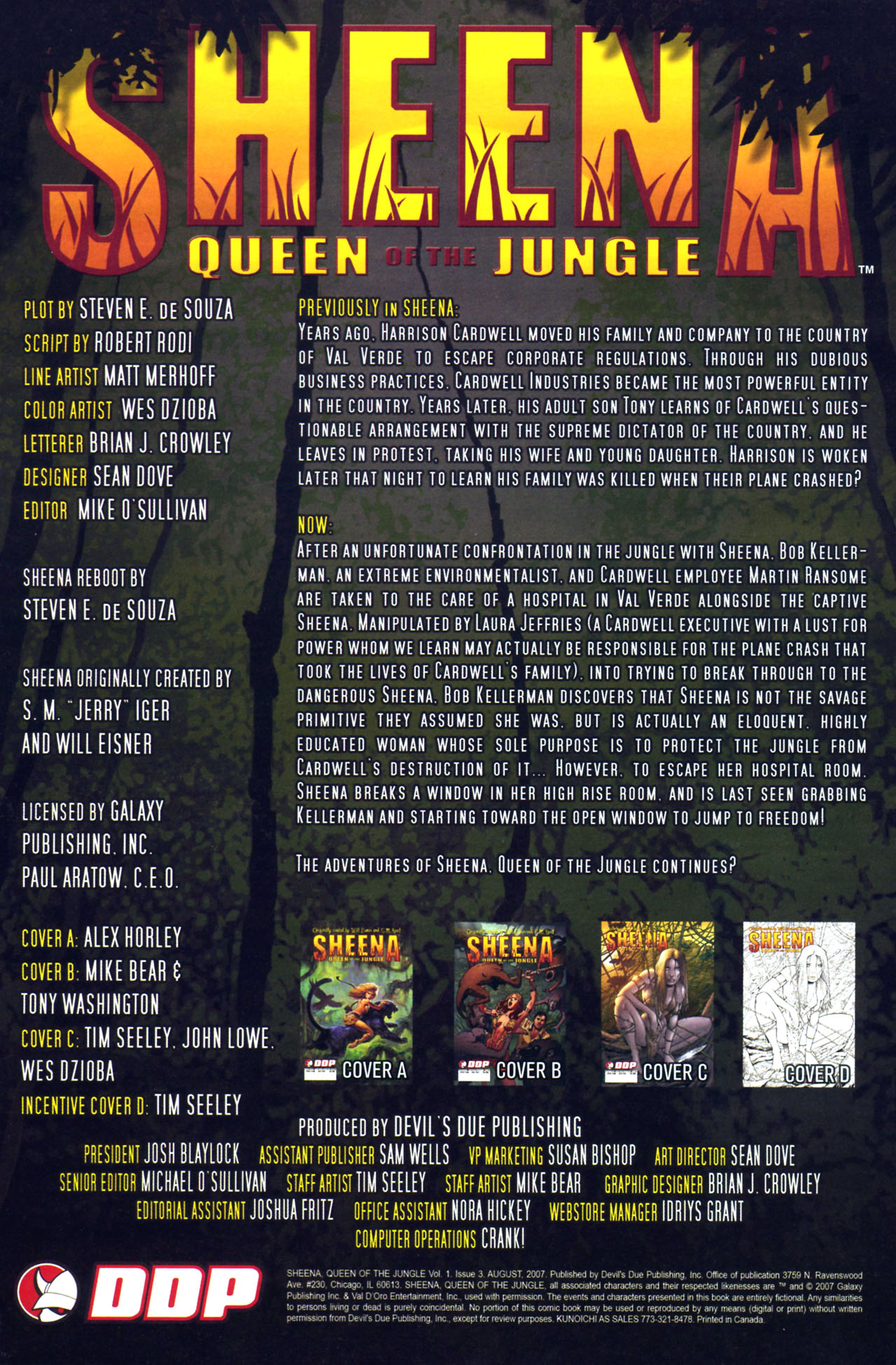 Read online Sheena, Queen of the Jungle comic -  Issue #3 - 2