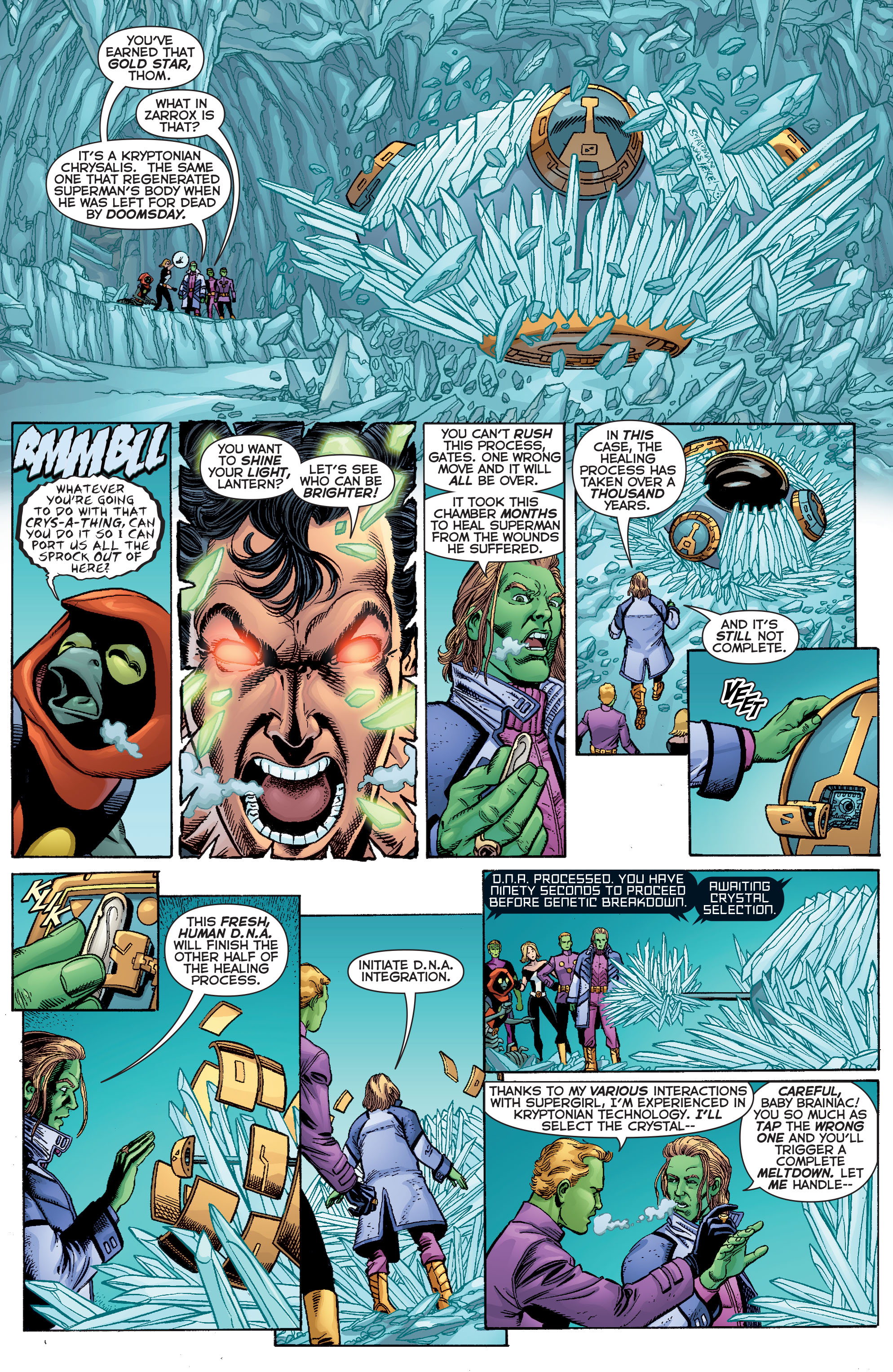 Read online Final Crisis: Legion of Three Worlds comic -  Issue #4 - 21