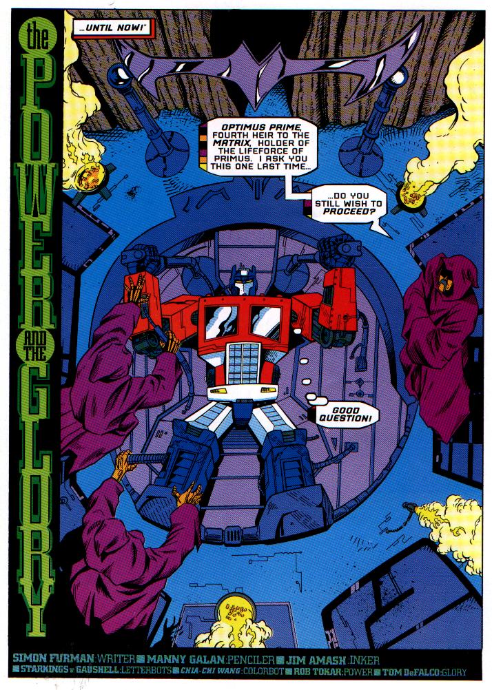 Read online Transformers: Generation 2 (1994) comic -  Issue #5 - 6