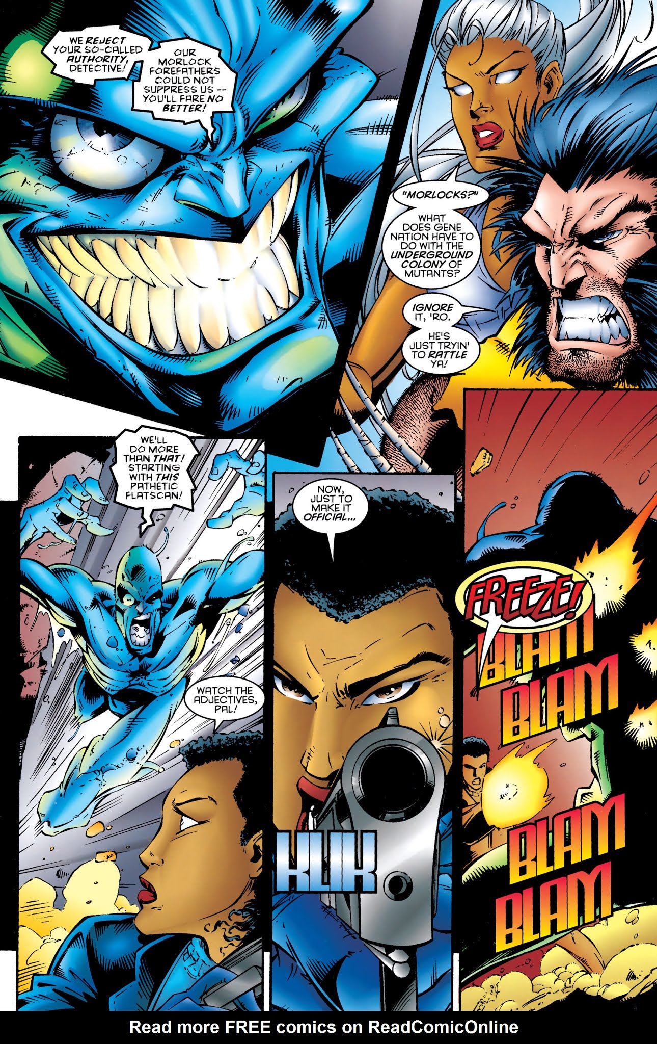 Read online X-Men: The Road to Onslaught comic -  Issue # TPB 1 - 100