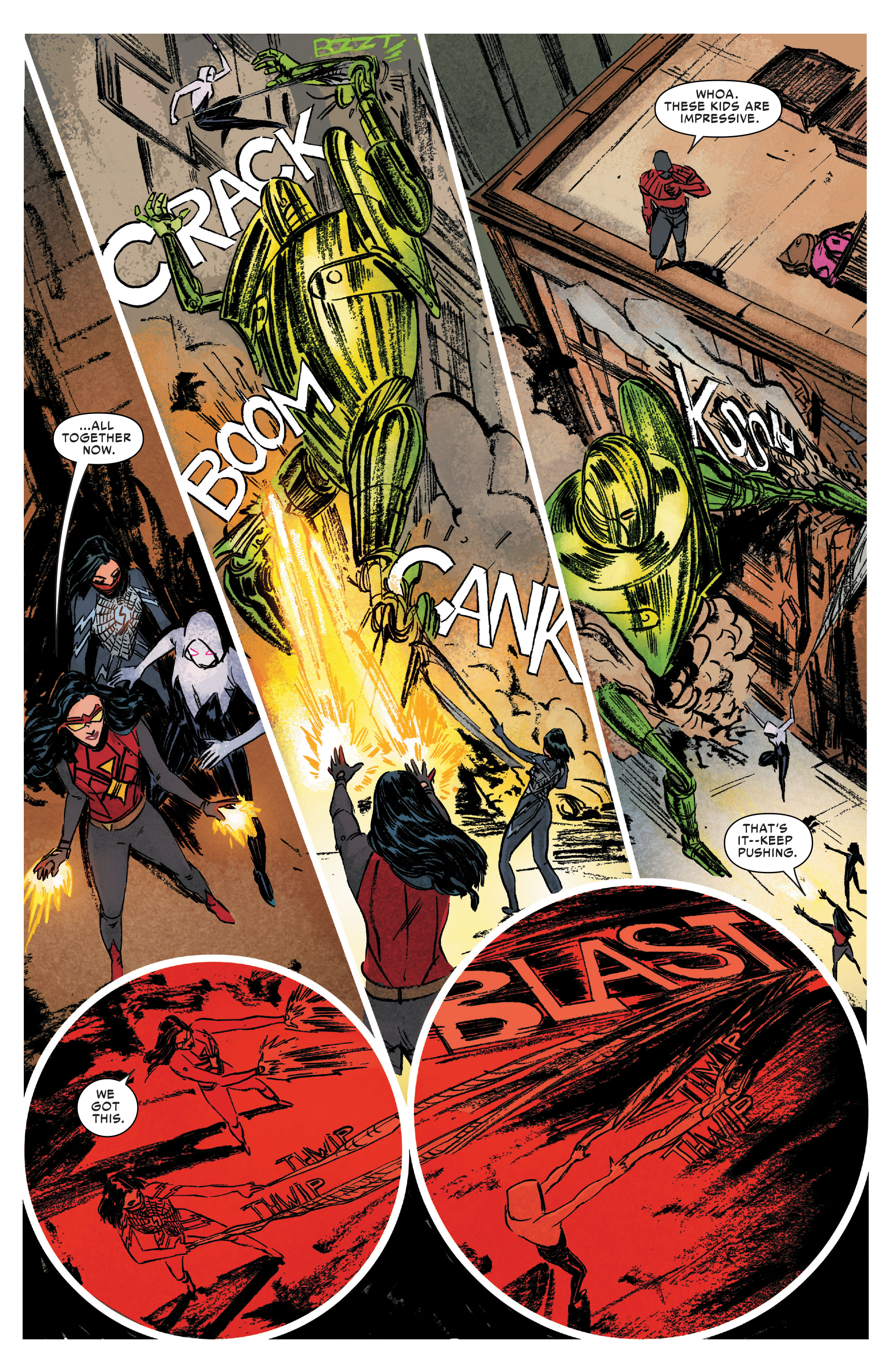Read online Silk: Out of the Spider-Verse comic -  Issue # TPB 2 (Part 2) - 43