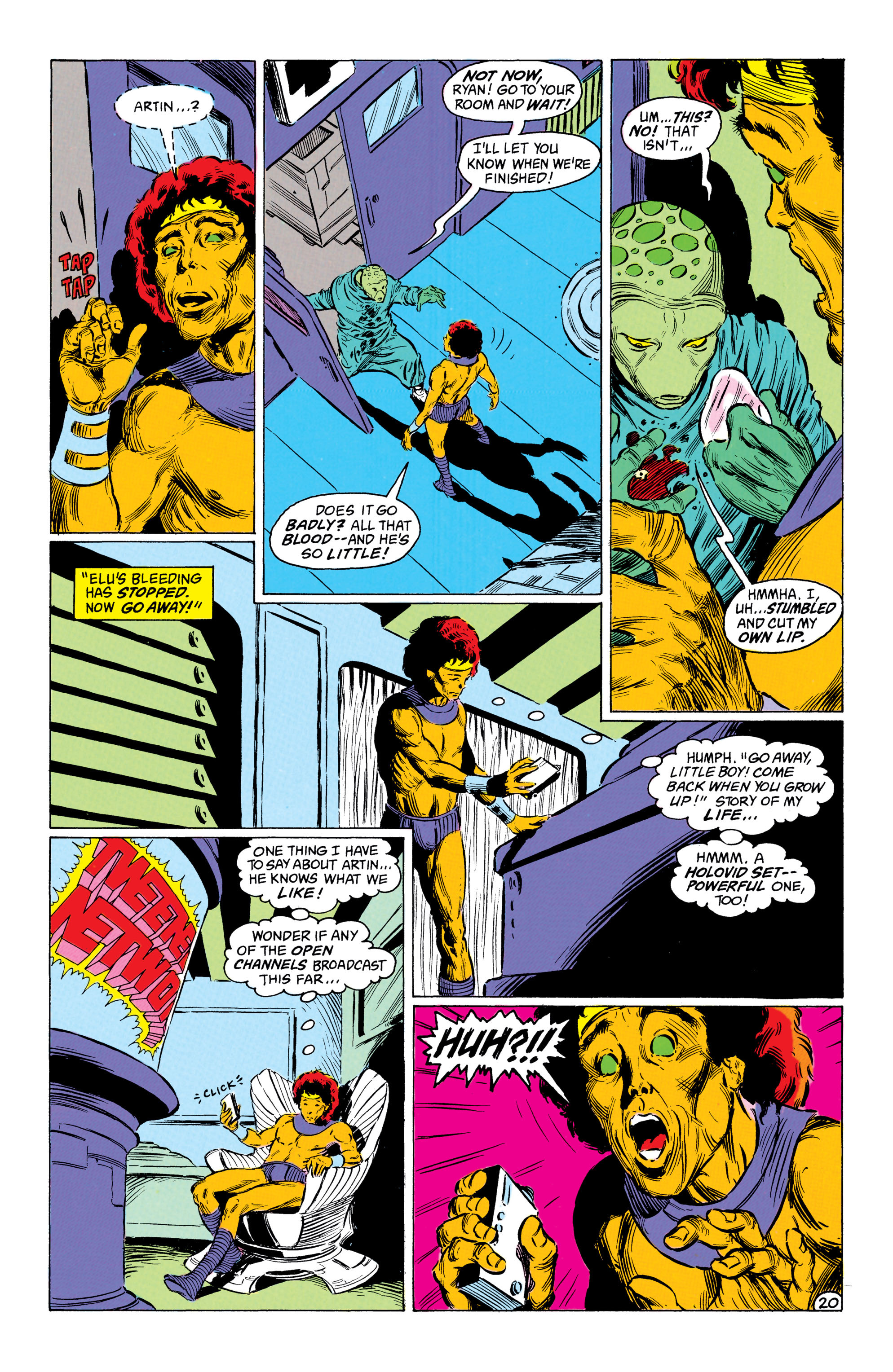 Read online The Omega Men (1983) comic -  Issue #31 - 21