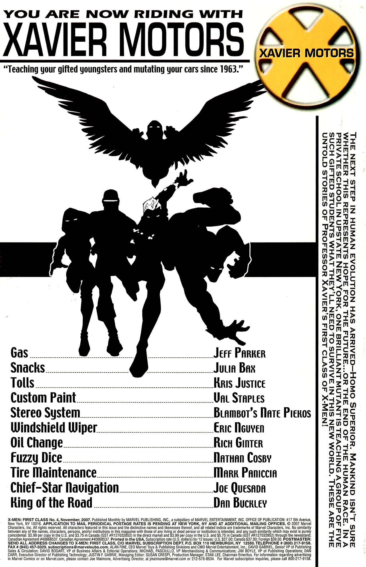 Read online X-Men: First Class (2007) comic -  Issue #4 - 2