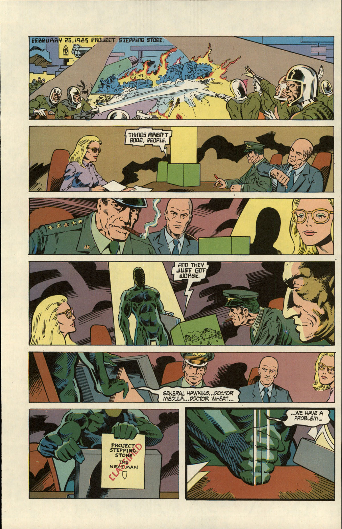 Read online Next Man comic -  Issue #1 - 4
