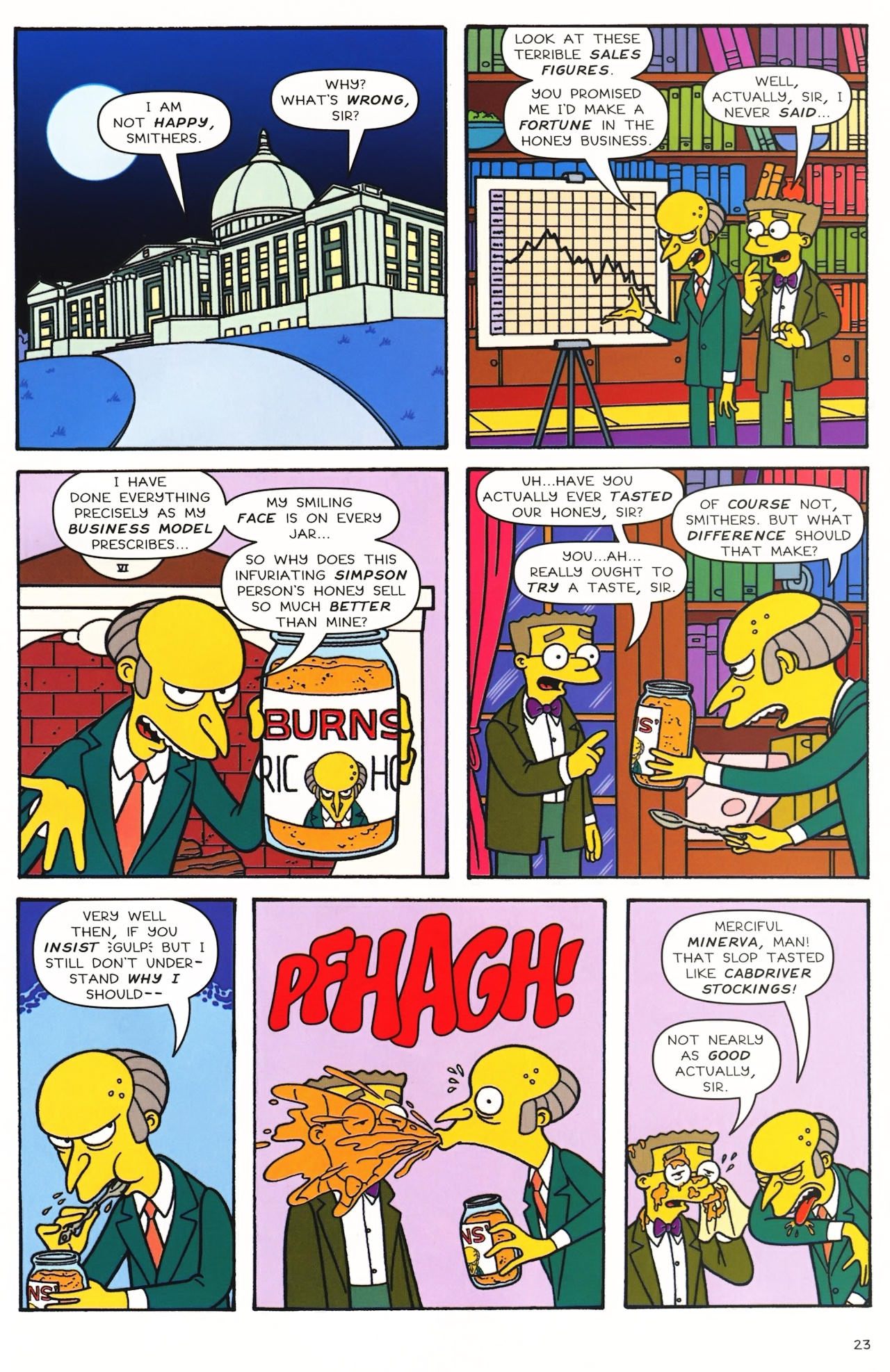 Read online Simpsons Comics comic -  Issue #154 - 24