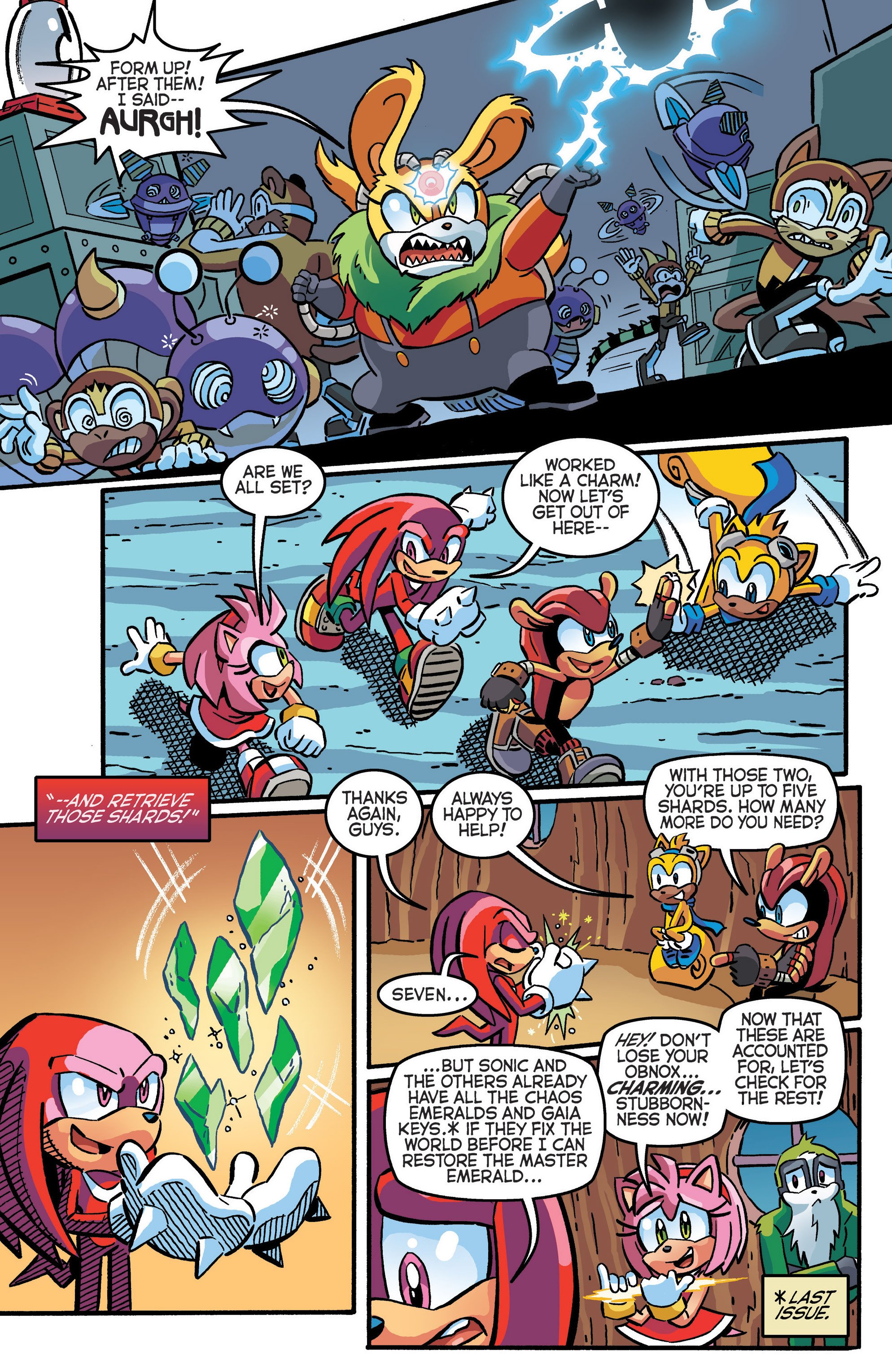 Read online Sonic The Hedgehog comic -  Issue #282 - 21