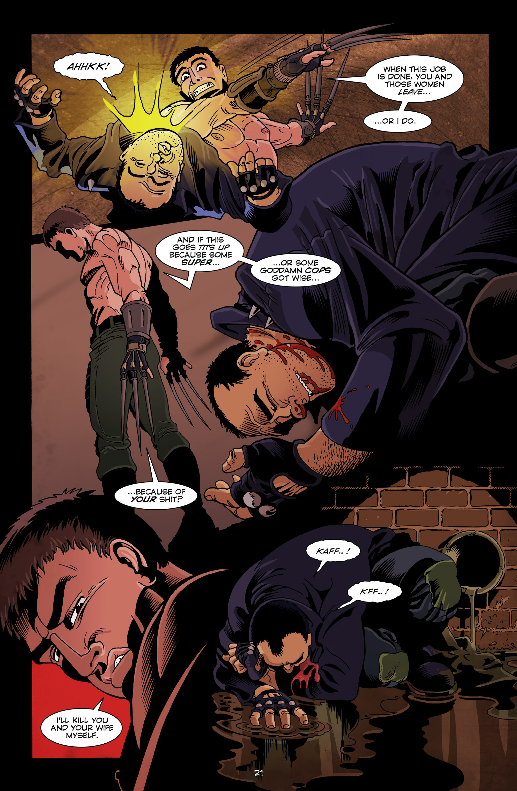 Read online Unmasked comic -  Issue #3 - 23