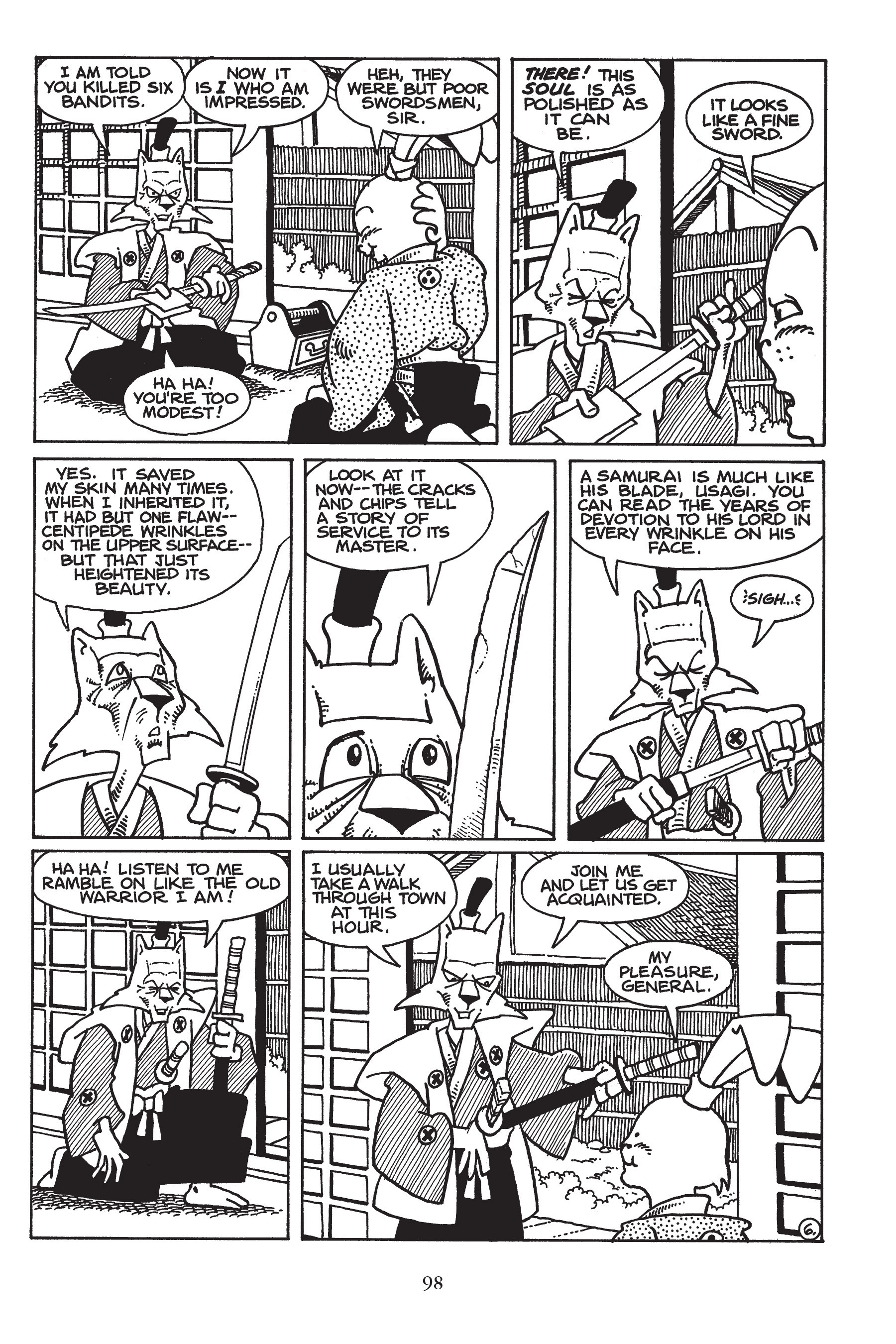 Read online Usagi Yojimbo (1987) comic -  Issue # _TPB 5 - 96