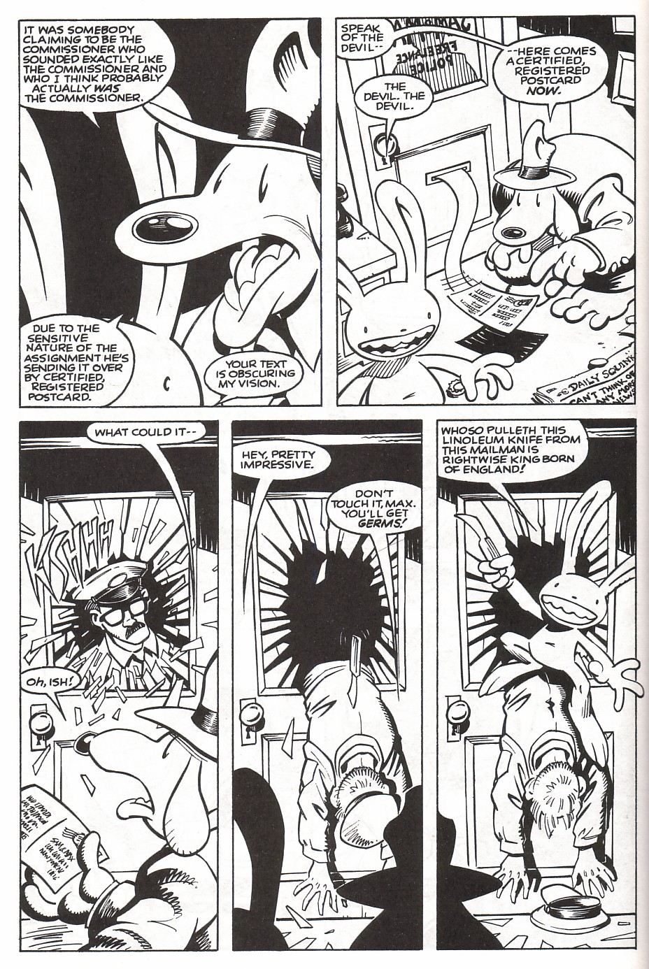 Read online Sam & Max Surfin' The Highway (1995) comic -  Issue # TPB (Part 1) - 95