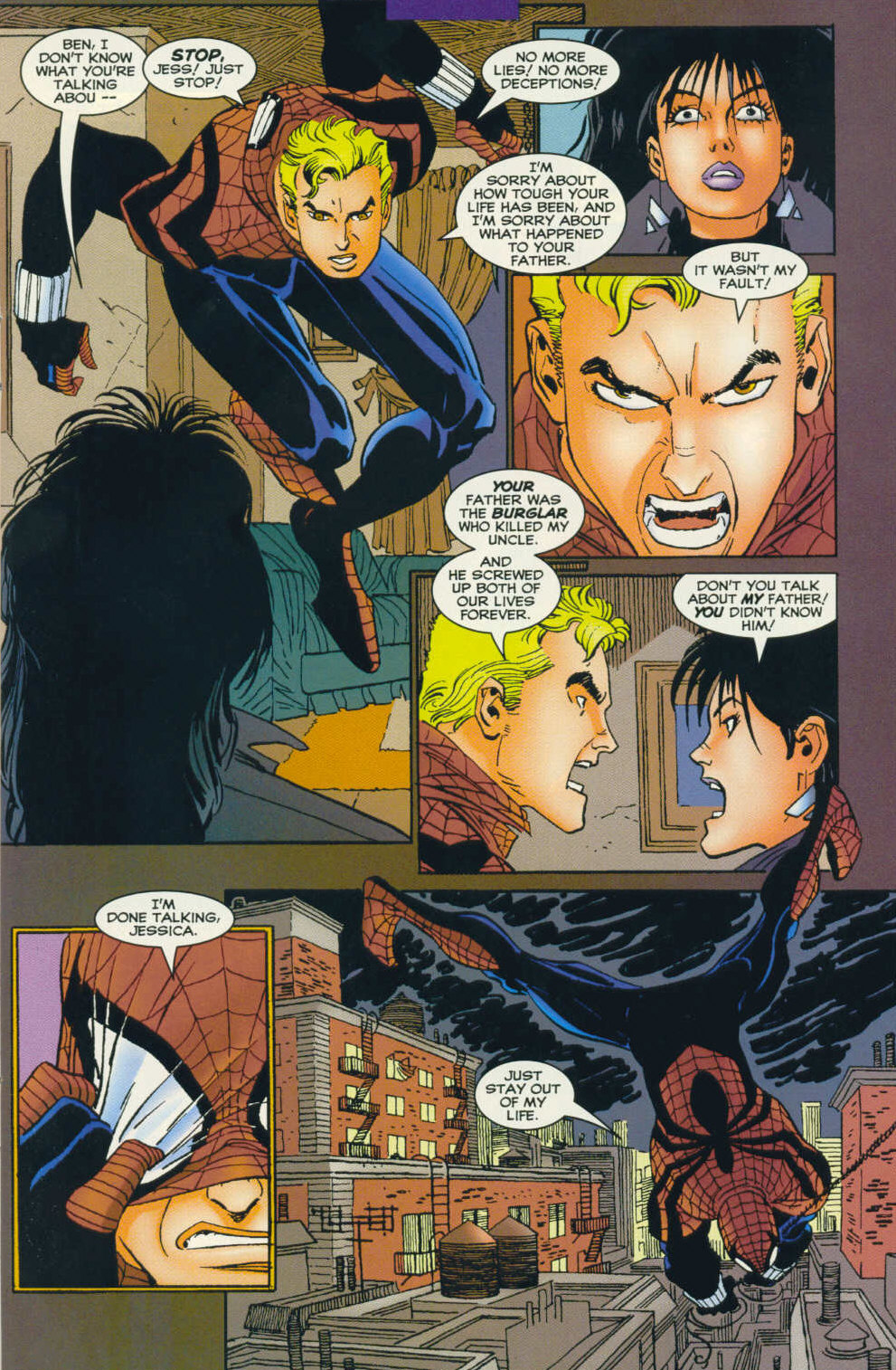 Read online Spider-Man (1990) comic -  Issue #68 - Into The Depths - 10