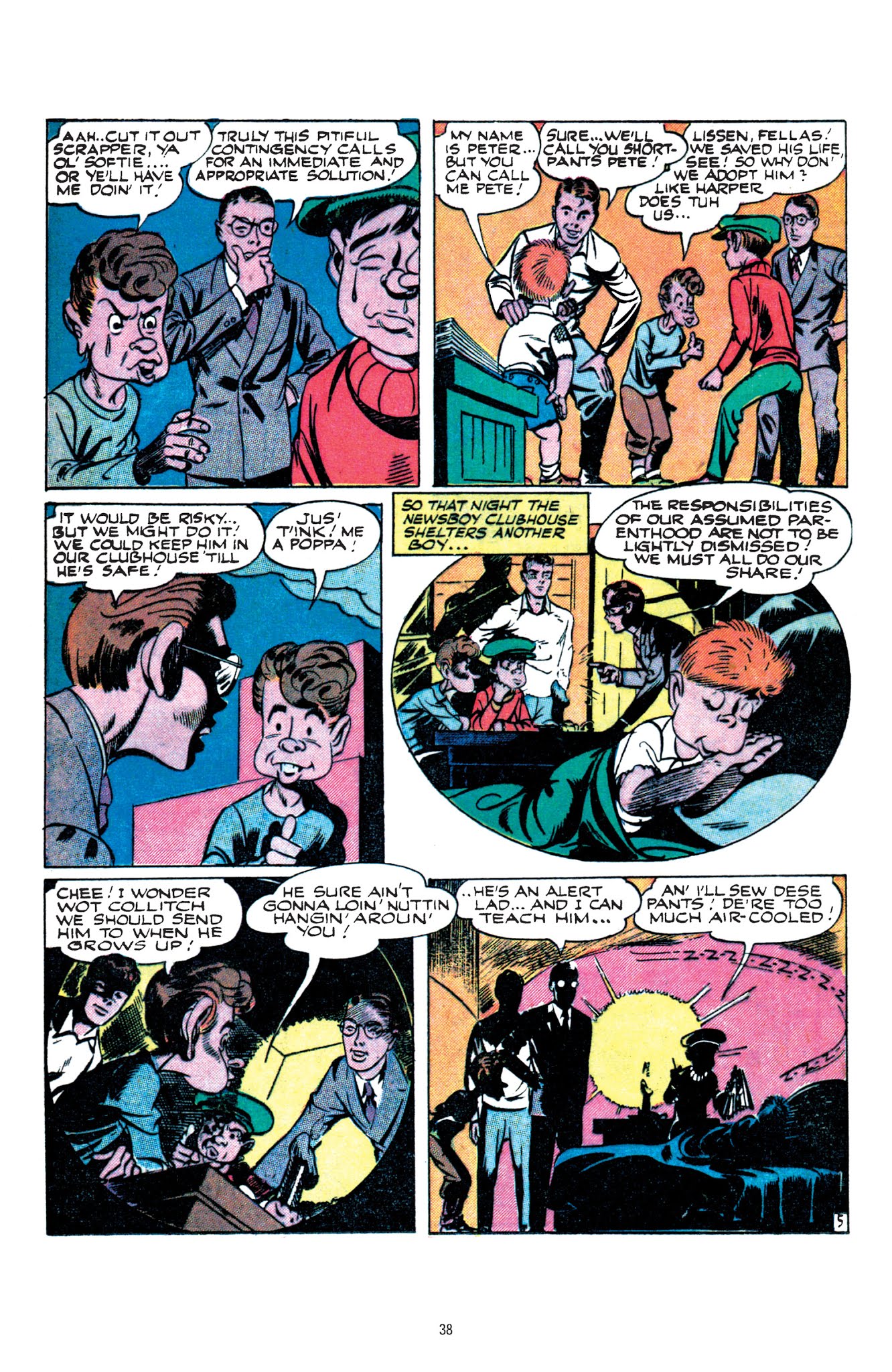 Read online The Newsboy Legion by Joe Simon and Jack Kirby comic -  Issue # TPB 2 (Part 1) - 36