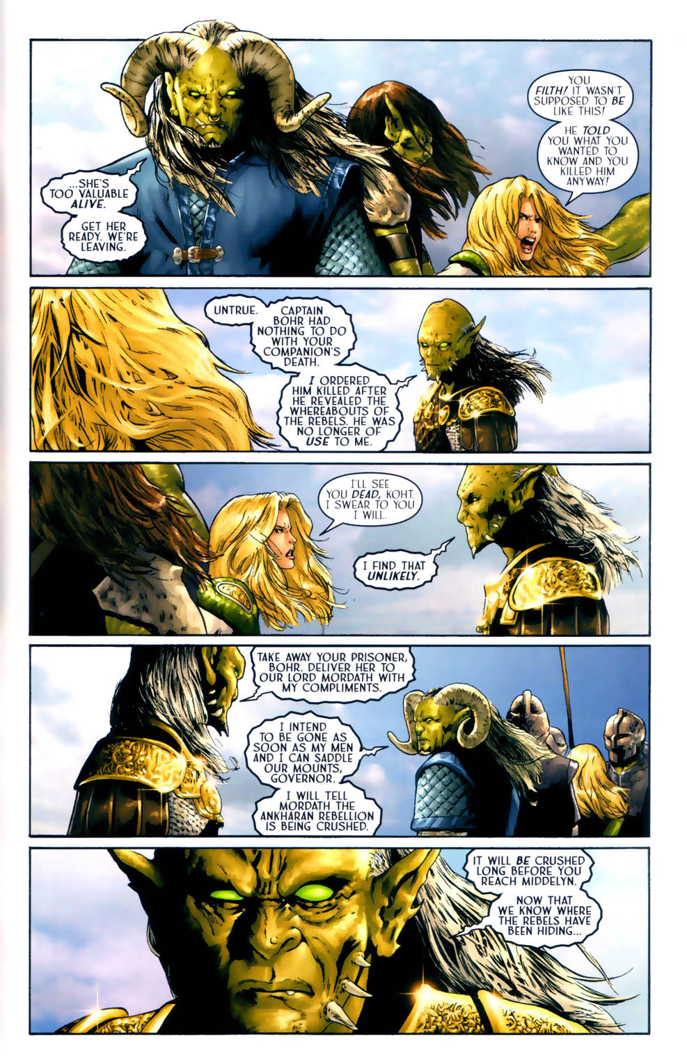 Read online Sojourn comic -  Issue #18 - 6