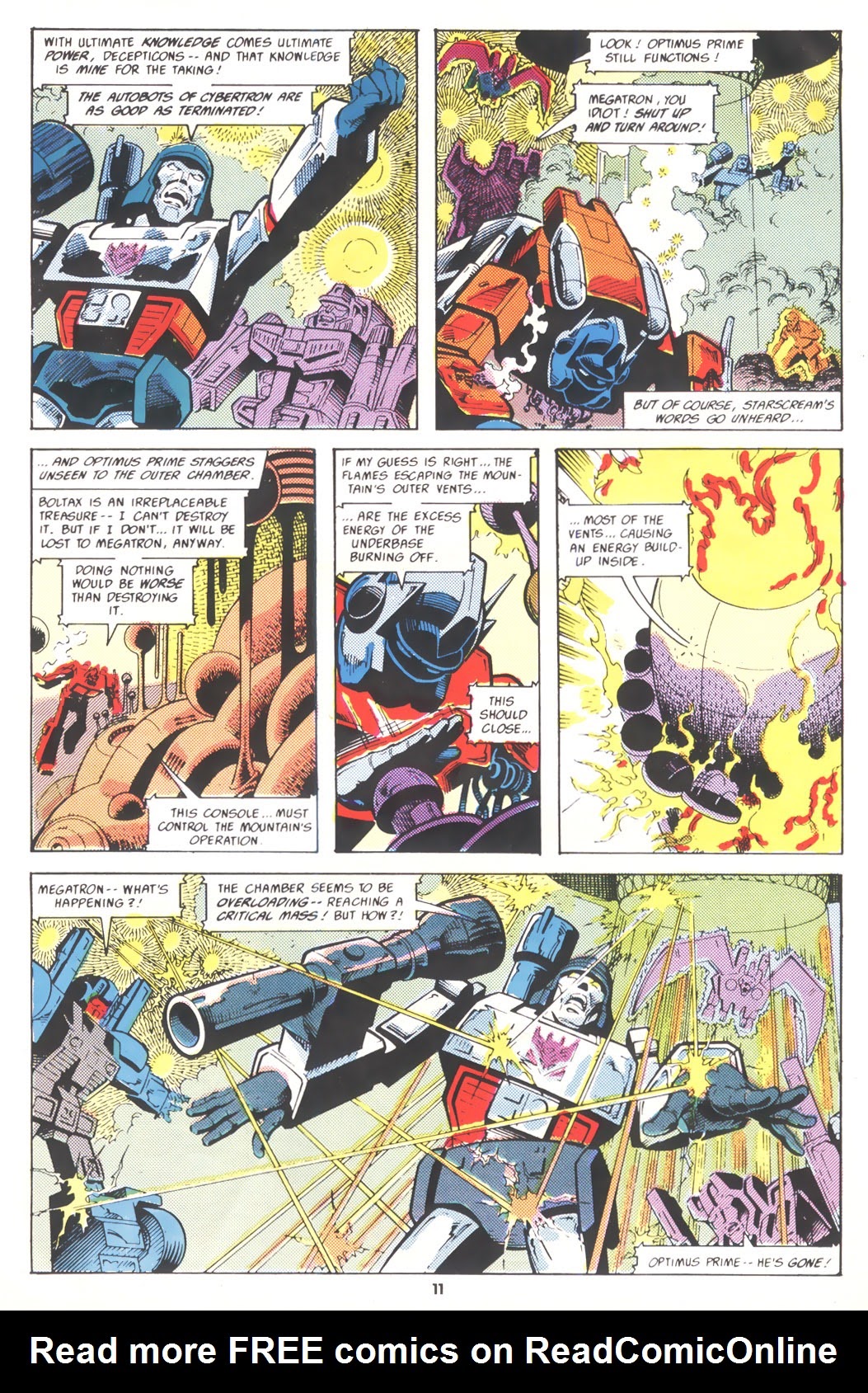 Read online The Transformers (UK) comic -  Issue #197 - 10