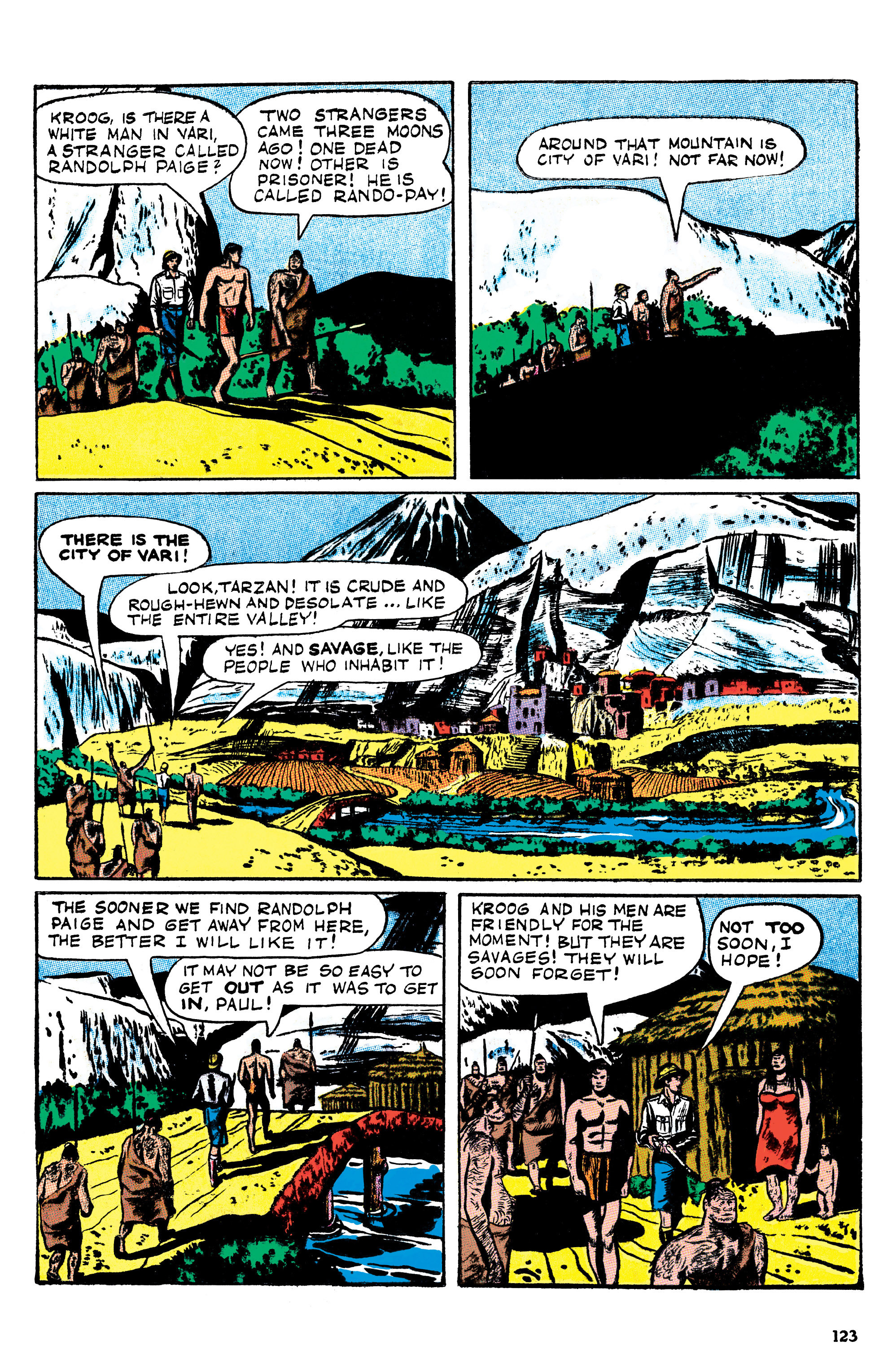 Read online Edgar Rice Burroughs Tarzan: The Jesse Marsh Years Omnibus comic -  Issue # TPB (Part 2) - 25