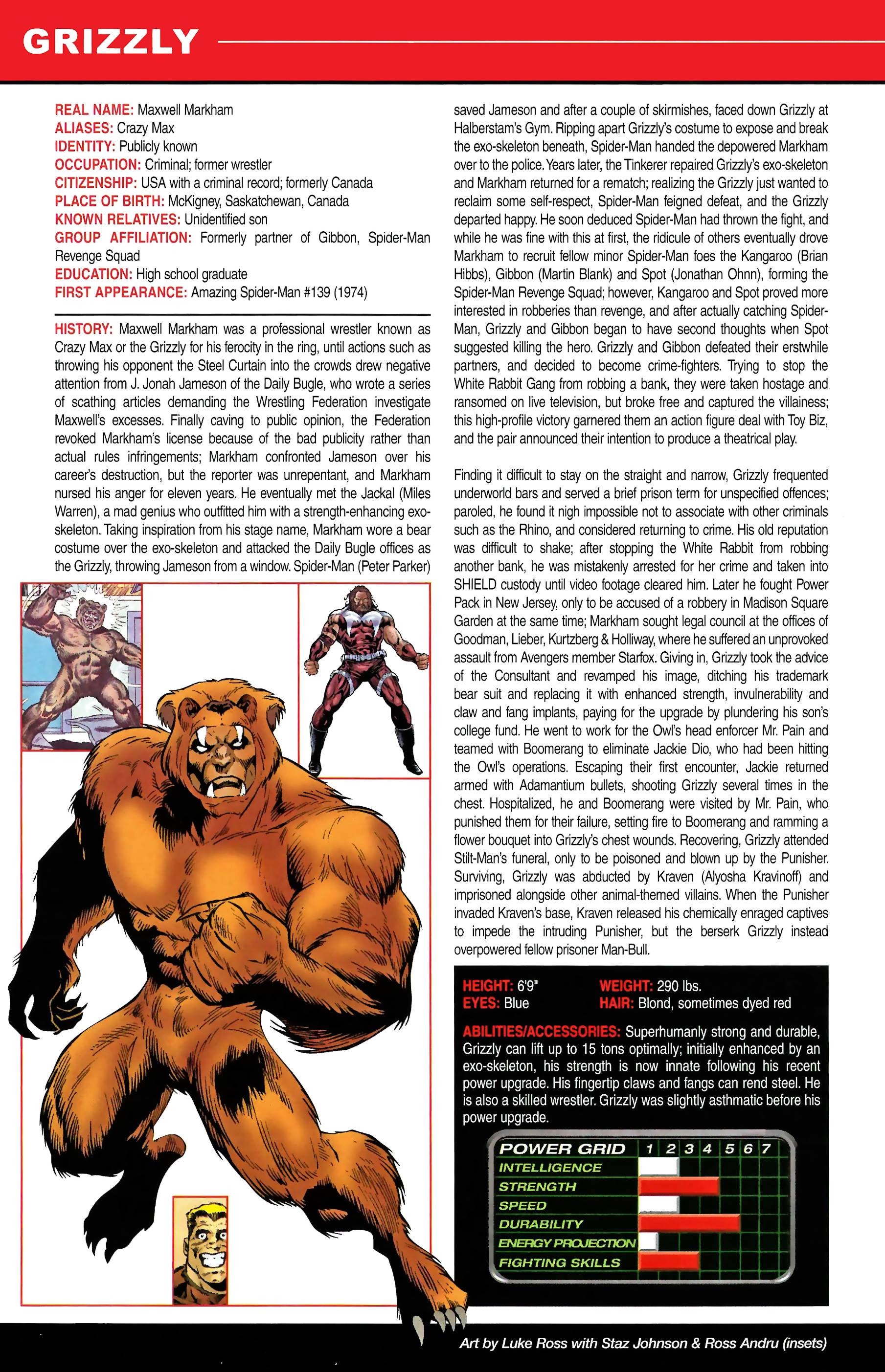 Read online Official Handbook of the Marvel Universe A to Z comic -  Issue # TPB 4 (Part 2) - 126