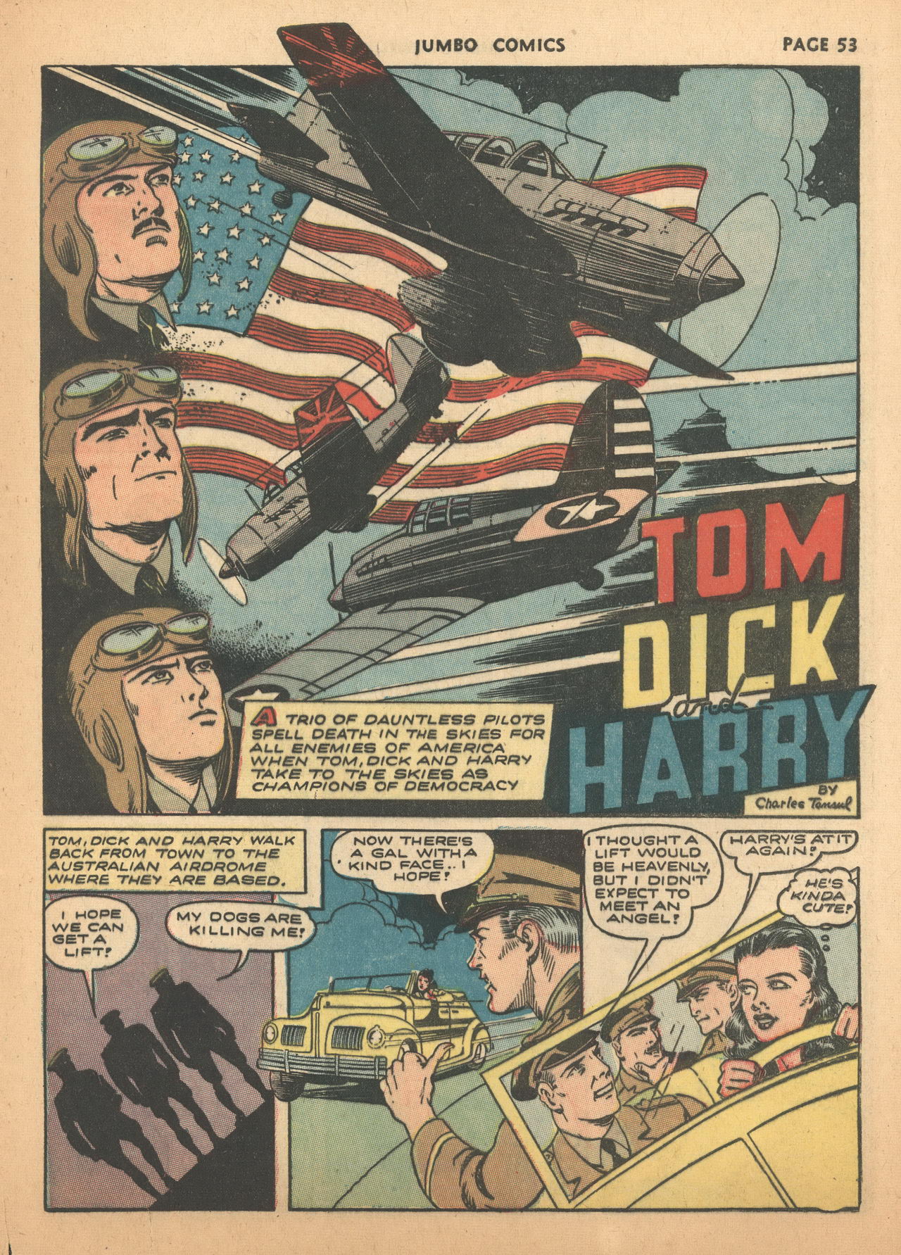 Read online Jumbo Comics comic -  Issue #43 - 55