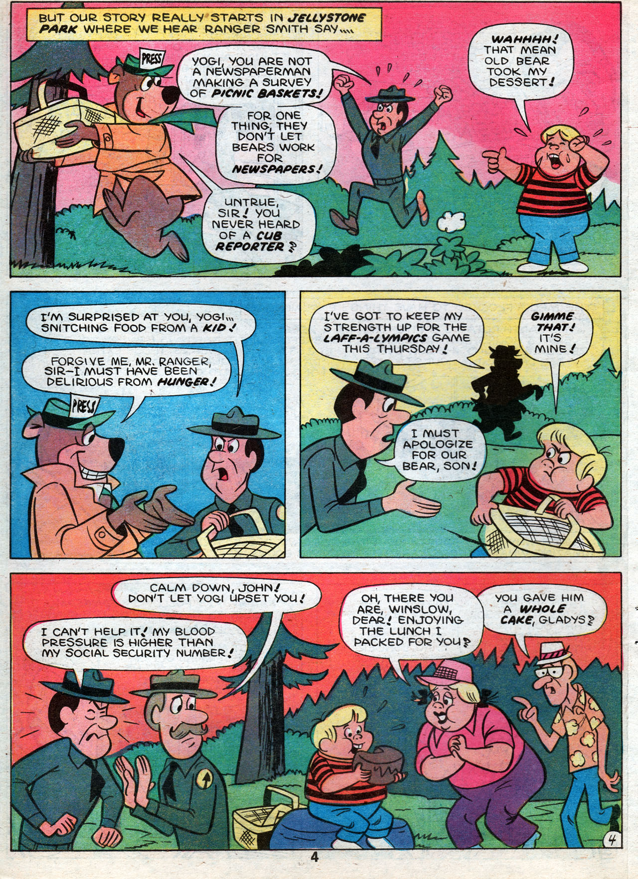Read online Flintstones Visits Laff-A-Lympics comic -  Issue # Full - 6