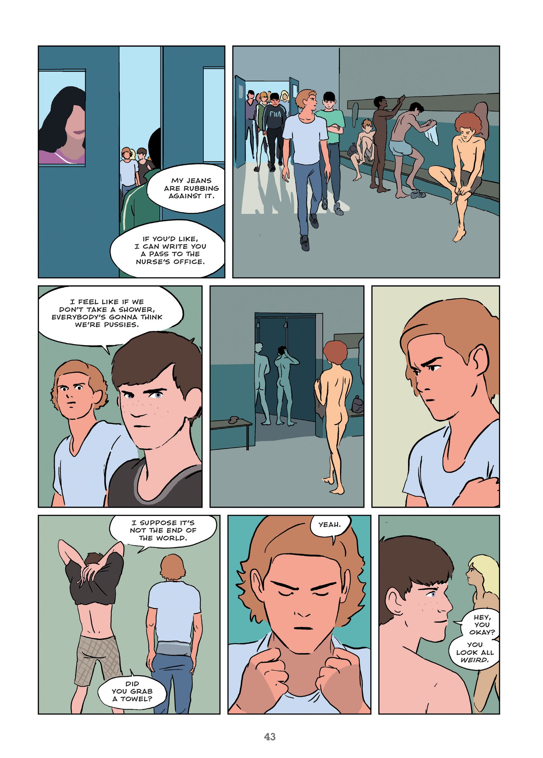 Read online The Locker Room comic -  Issue # TPB - 44