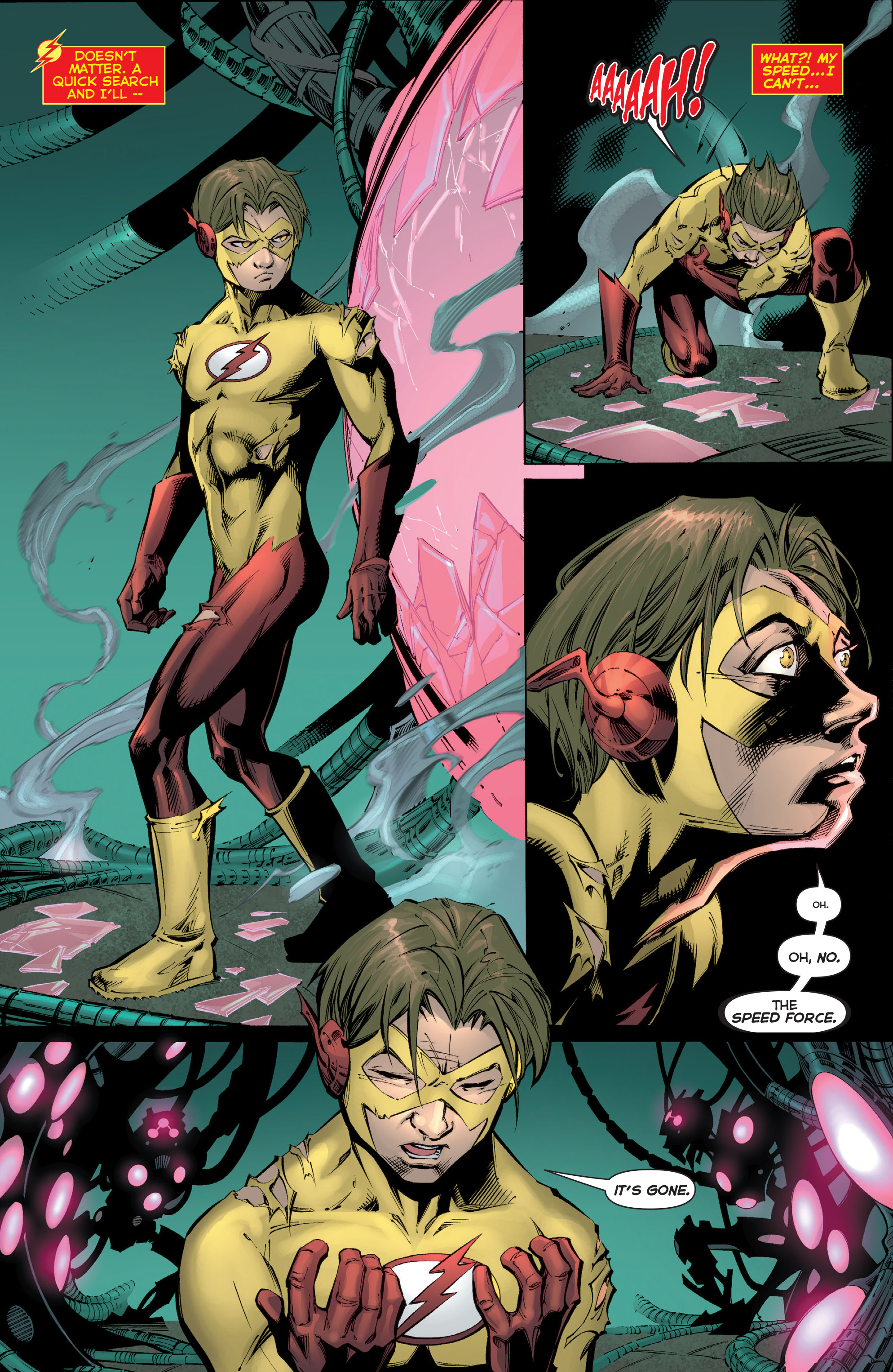 Read online Flashpoint: Kid Flash Lost comic -  Issue #1 - 10