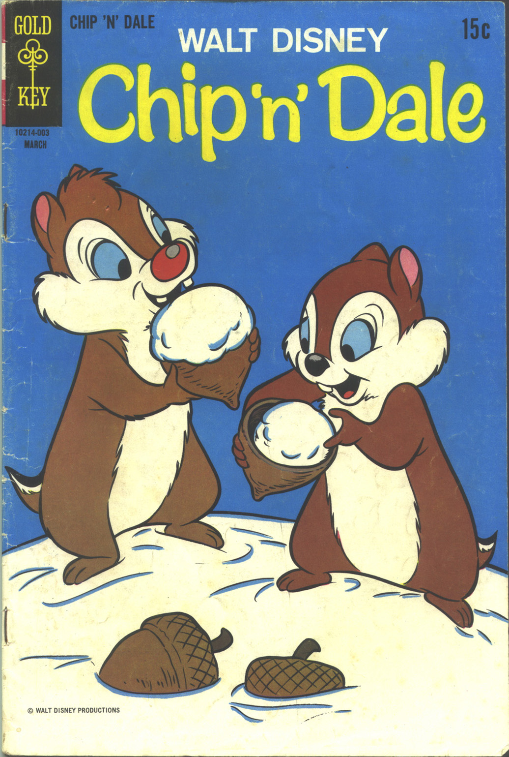 Read online Walt Disney Chip 'n' Dale comic -  Issue #6 - 1