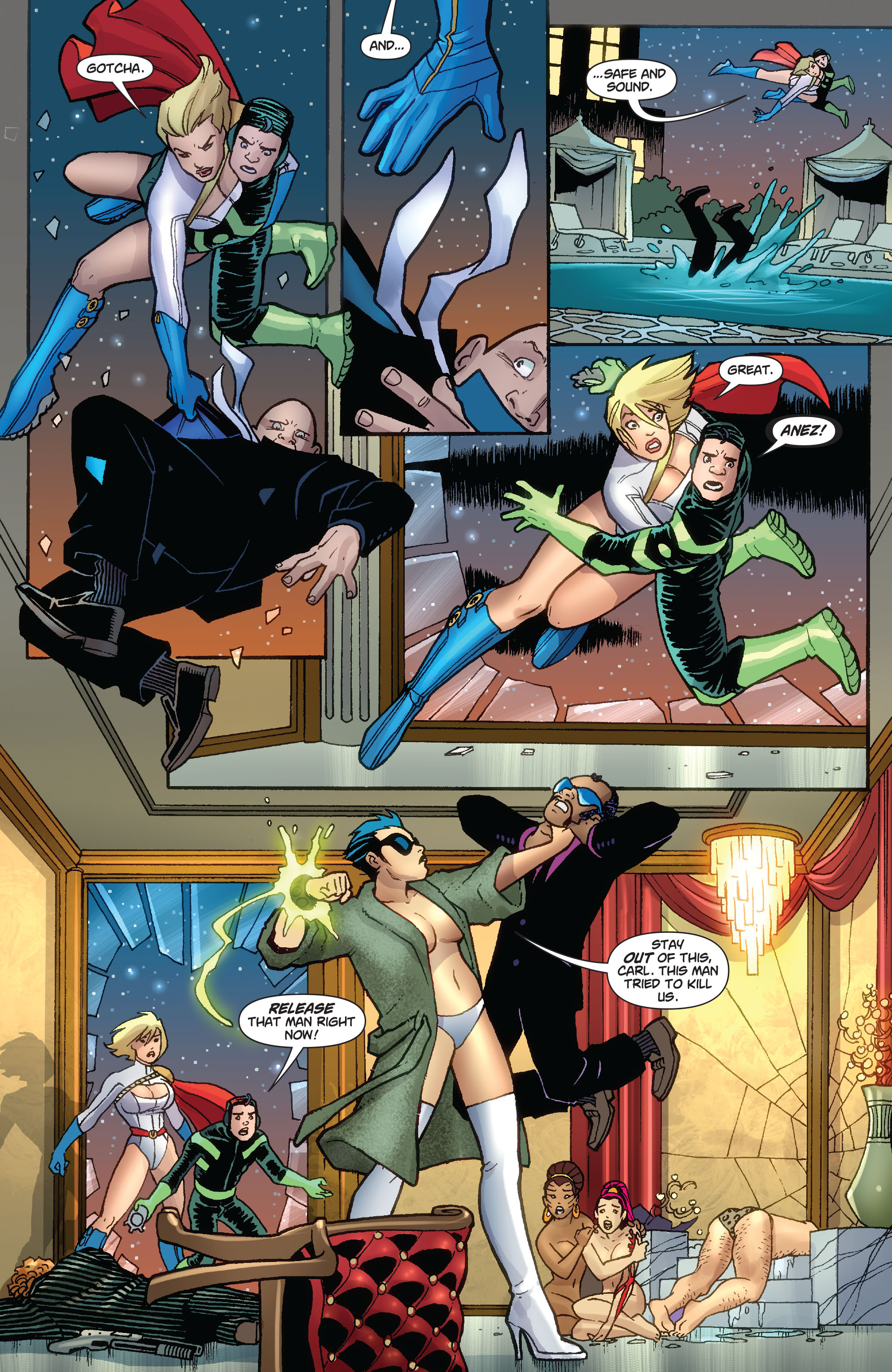 Read online Power Girl (2009) comic -  Issue #6 - 14