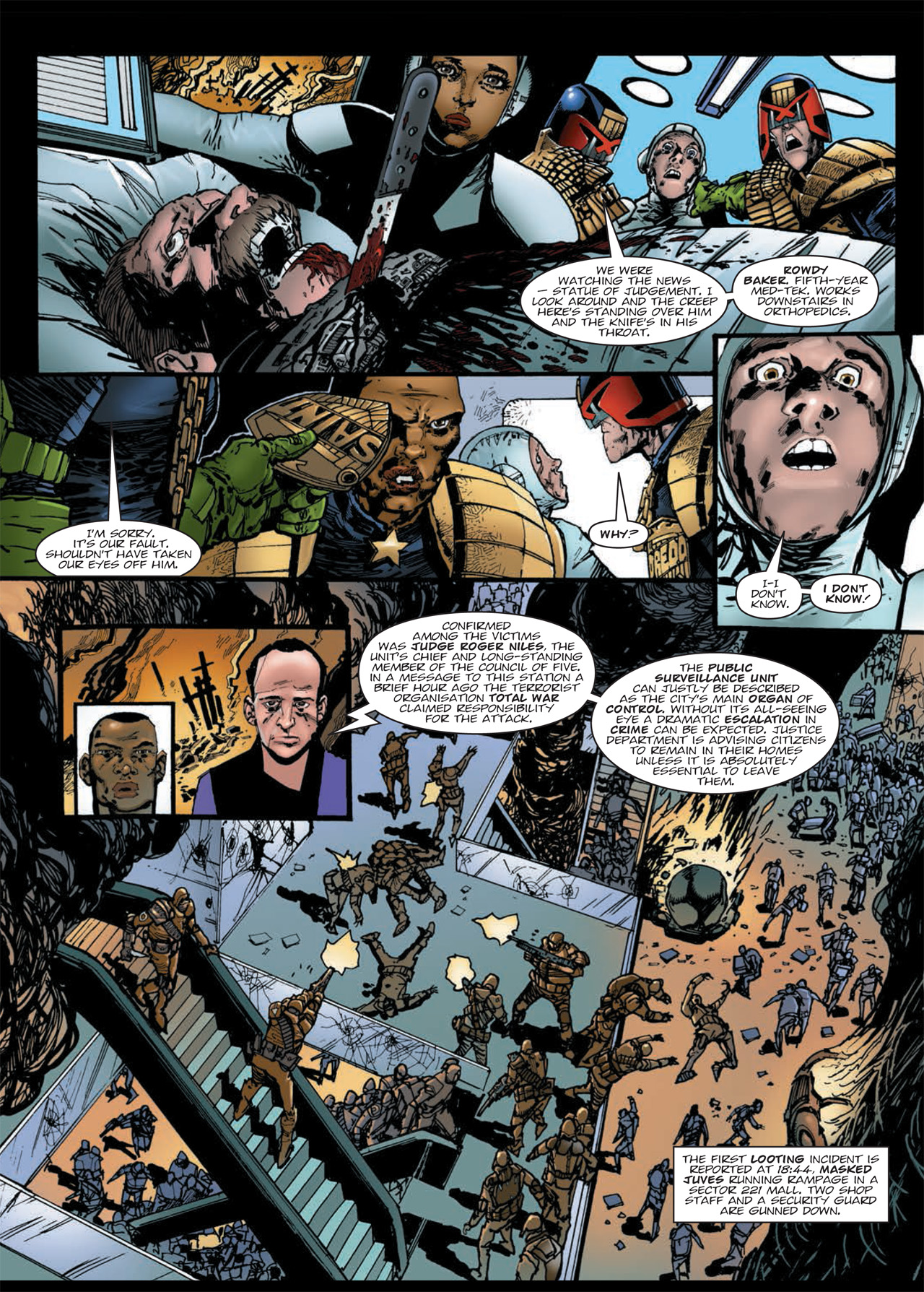 Read online Judge Dredd: Day of Chaos: Endgame comic -  Issue # TPB (Part 2) - 5