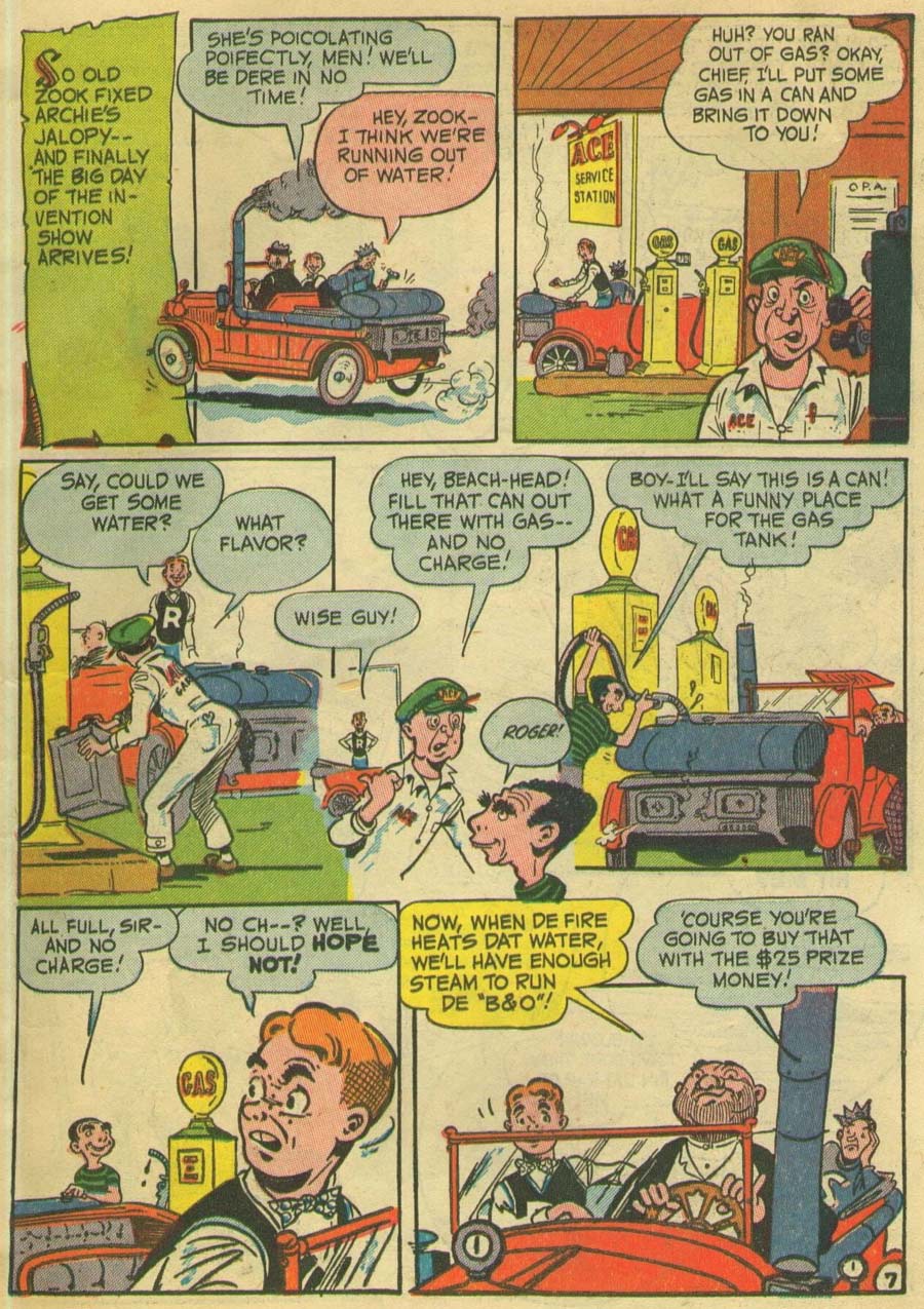 Read online Pep Comics comic -  Issue #54 - 9