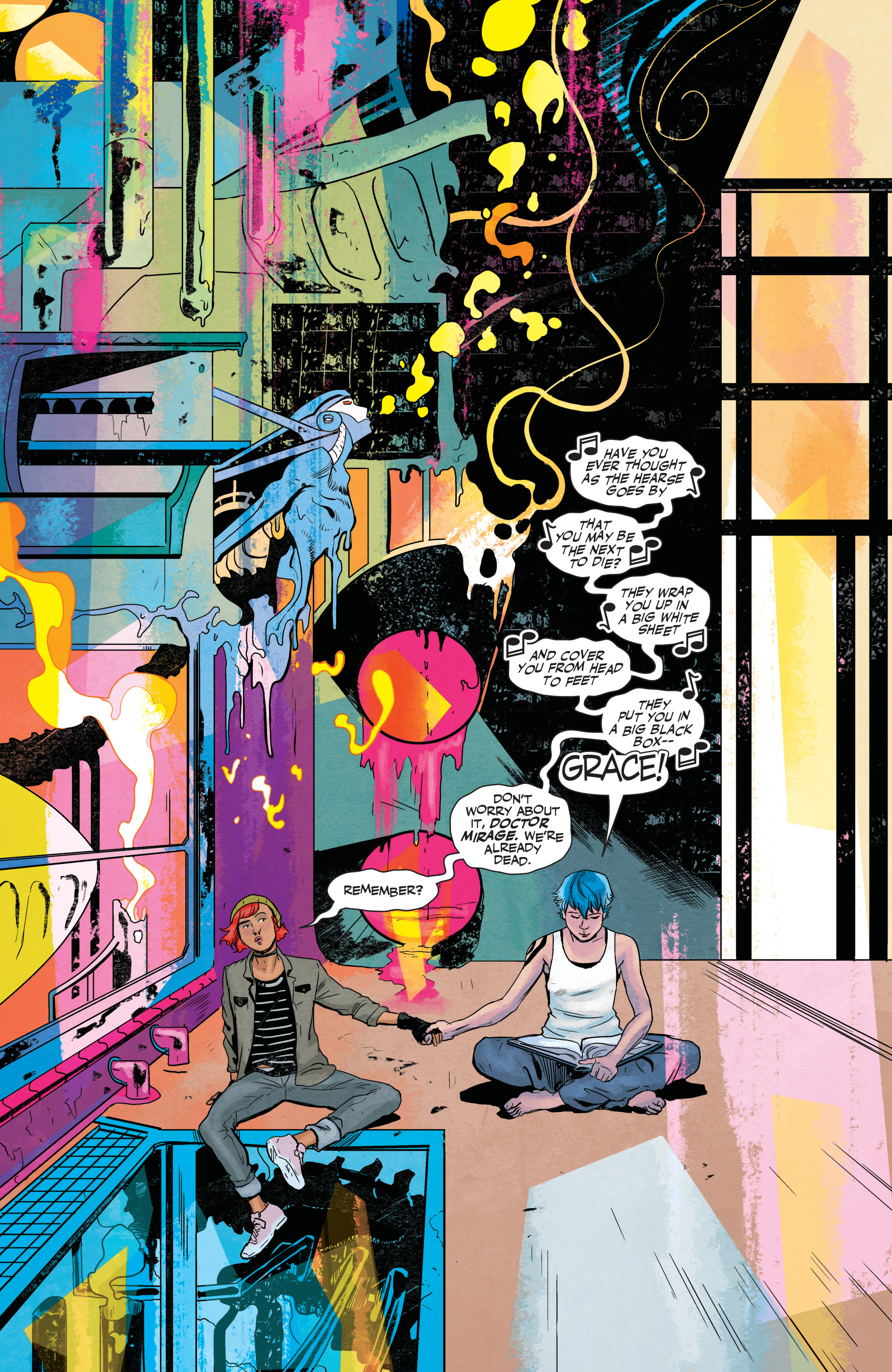 Read online Doctor Mirage comic -  Issue #2 - 4