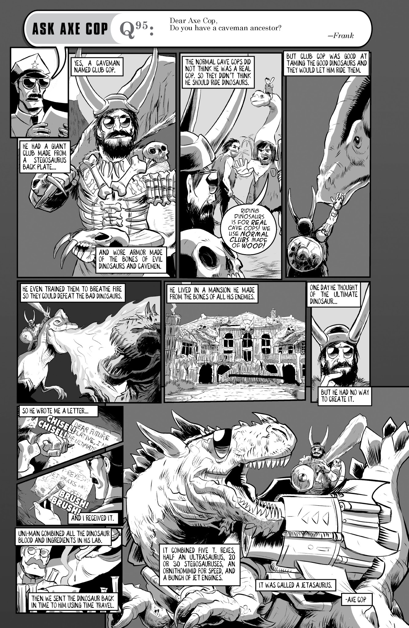Read online Axe Cop comic -  Issue # TPB 5 - 65
