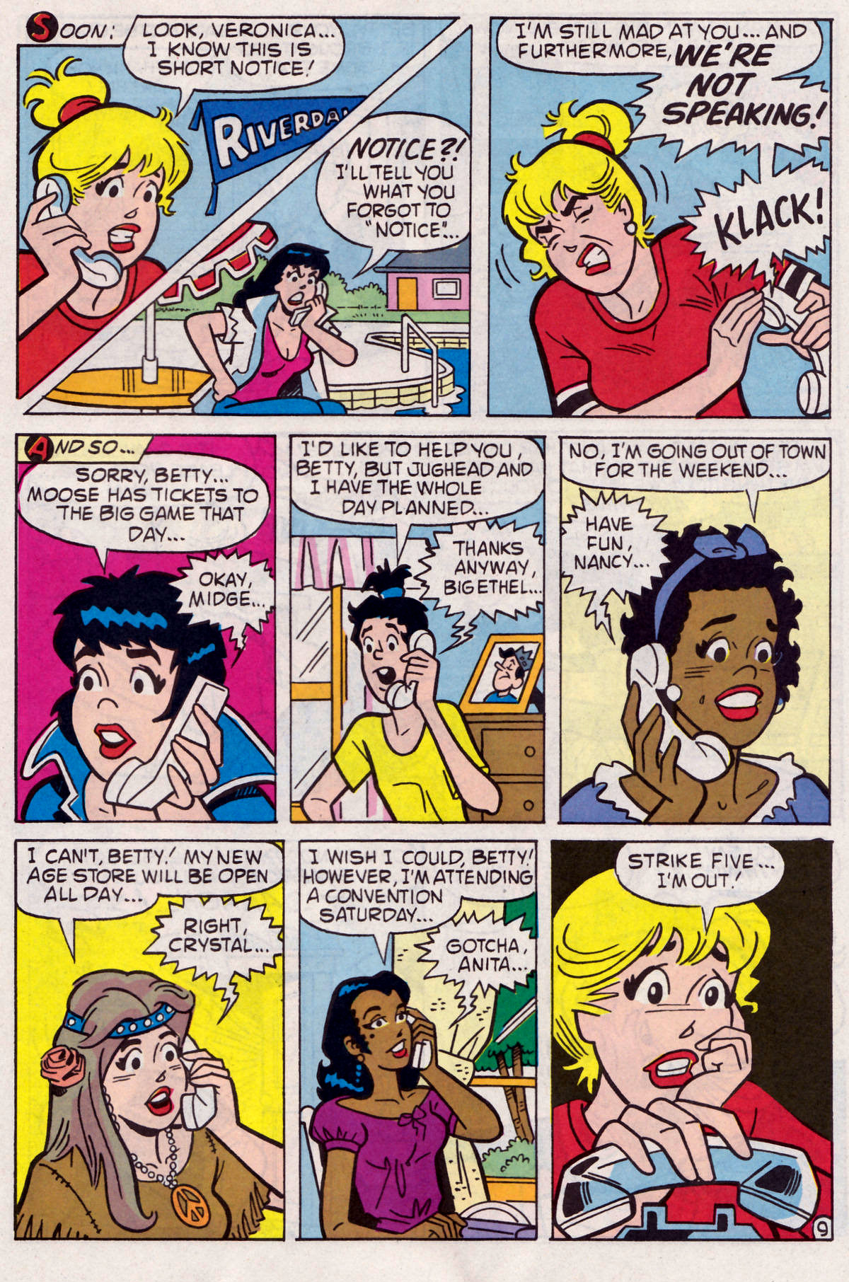 Read online Betty comic -  Issue #2 - 10