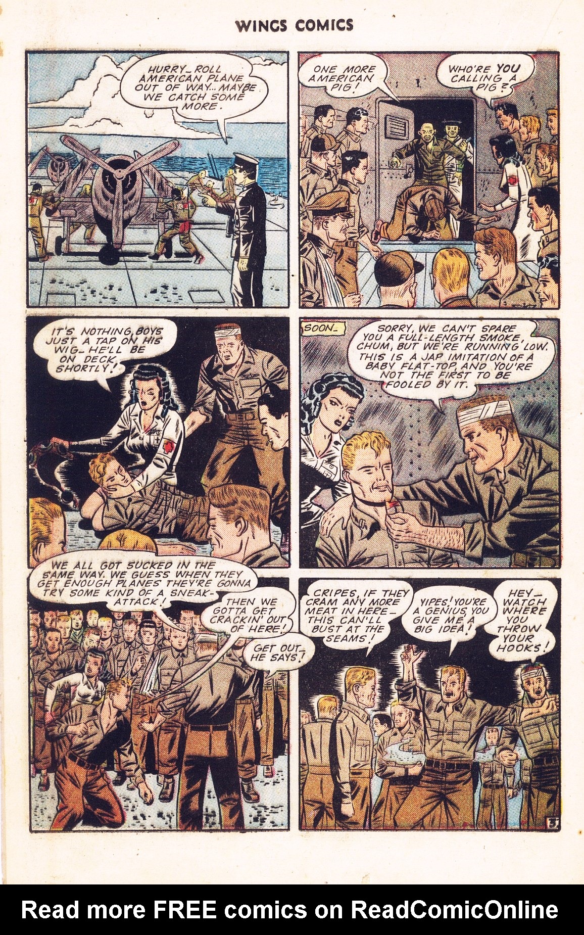Read online Wings Comics comic -  Issue #56 - 32