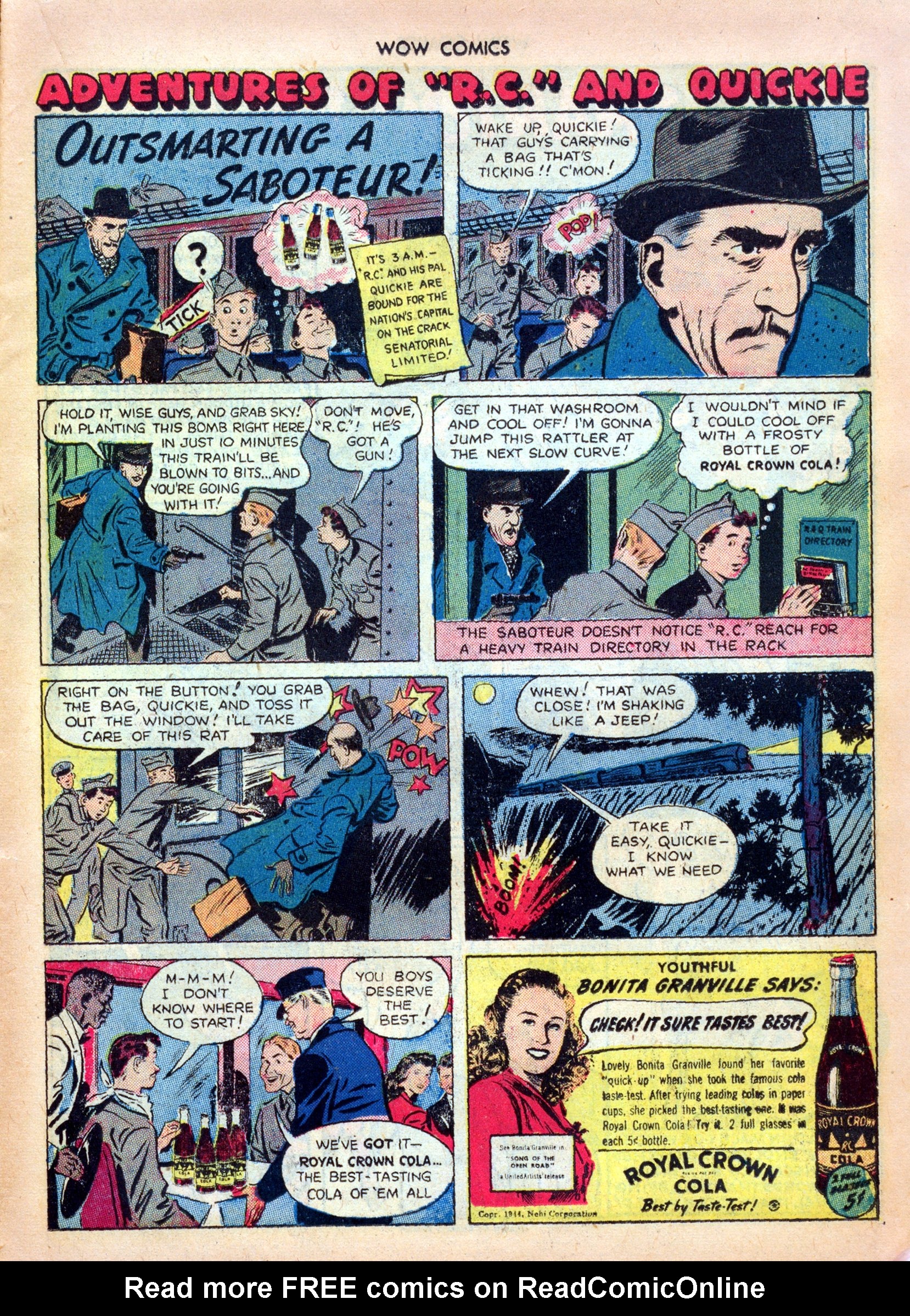 Read online Wow Comics comic -  Issue #29 - 15