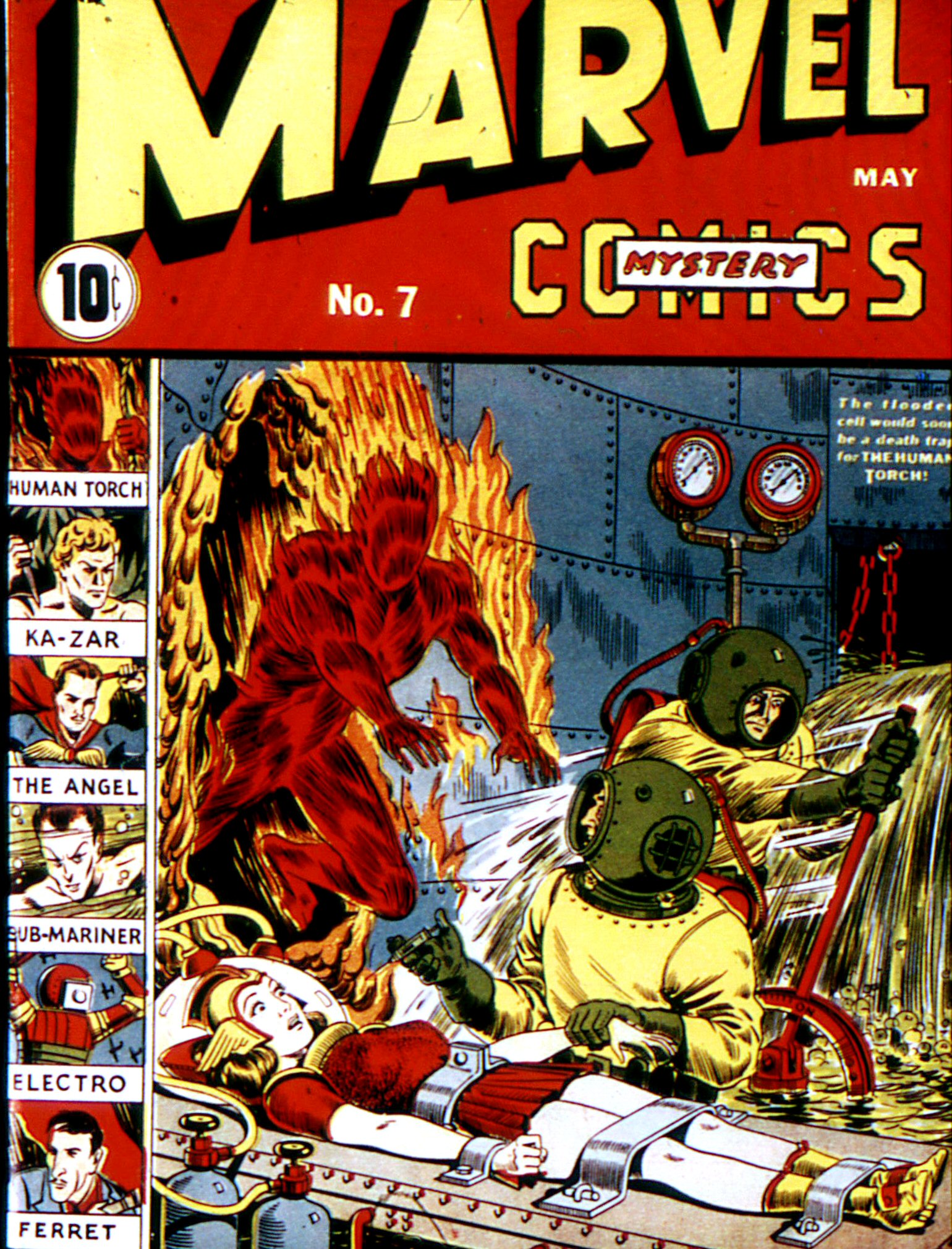 Read online Marvel Mystery Comics comic -  Issue #7 - 1