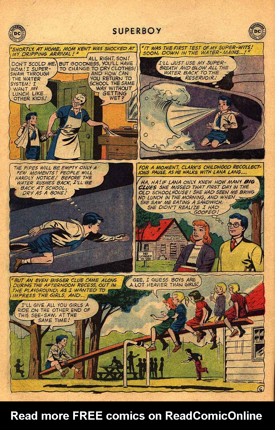 Read online Superboy (1949) comic -  Issue #75 - 7